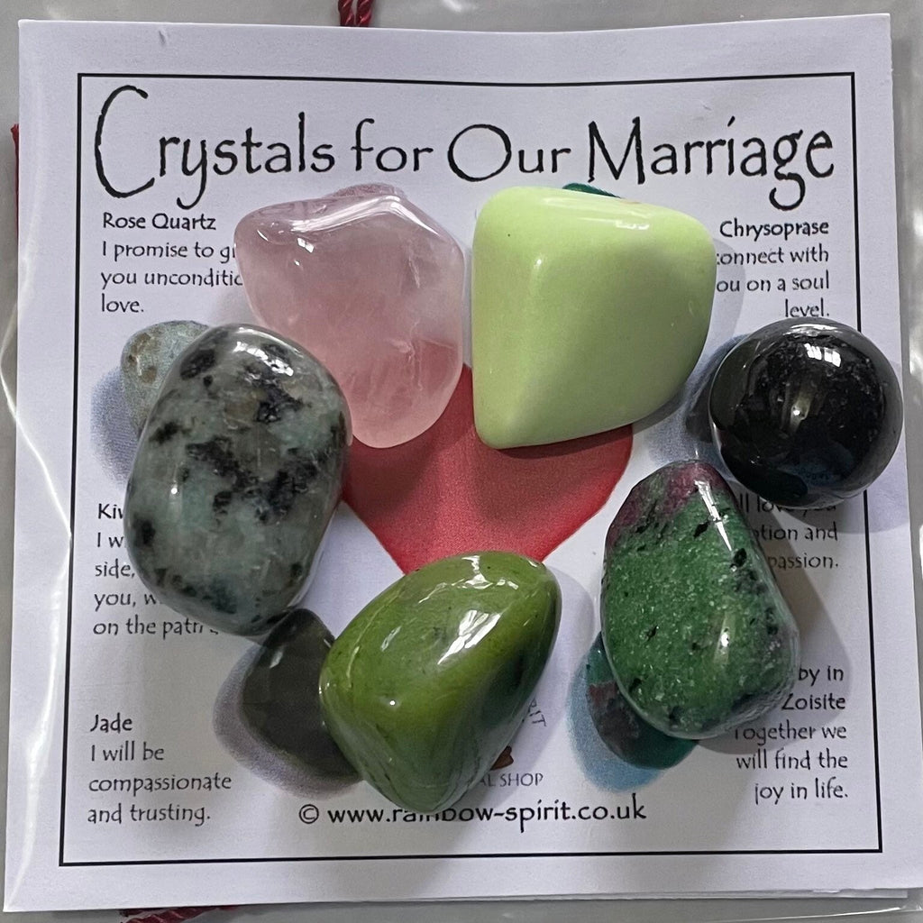 Crystals of Marriage - Gift between Groom & Bride, Wedding Day