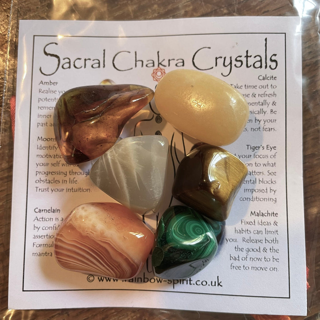 Sacral Chakra Crystal Set