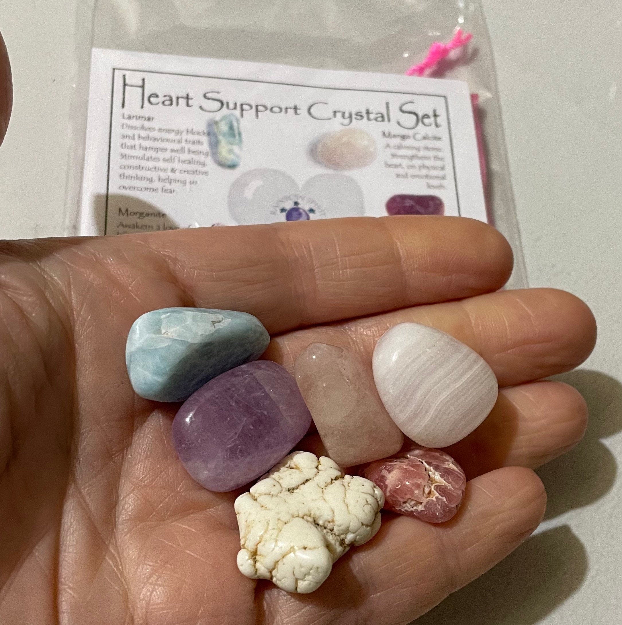 Heart Support Crystal Set