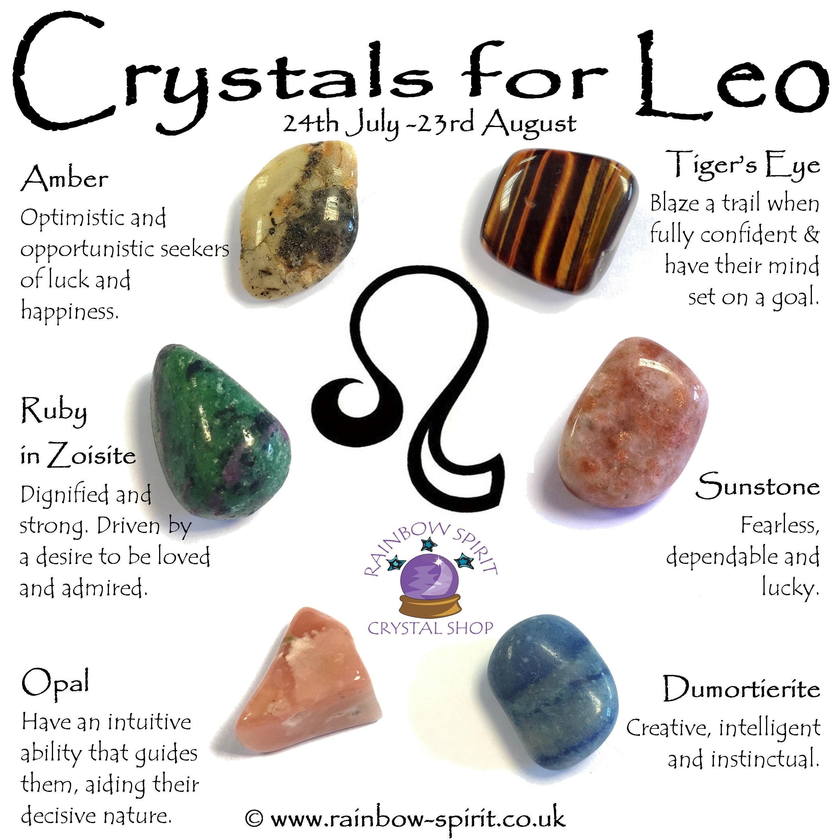 Leo Birthstones Crystal Set