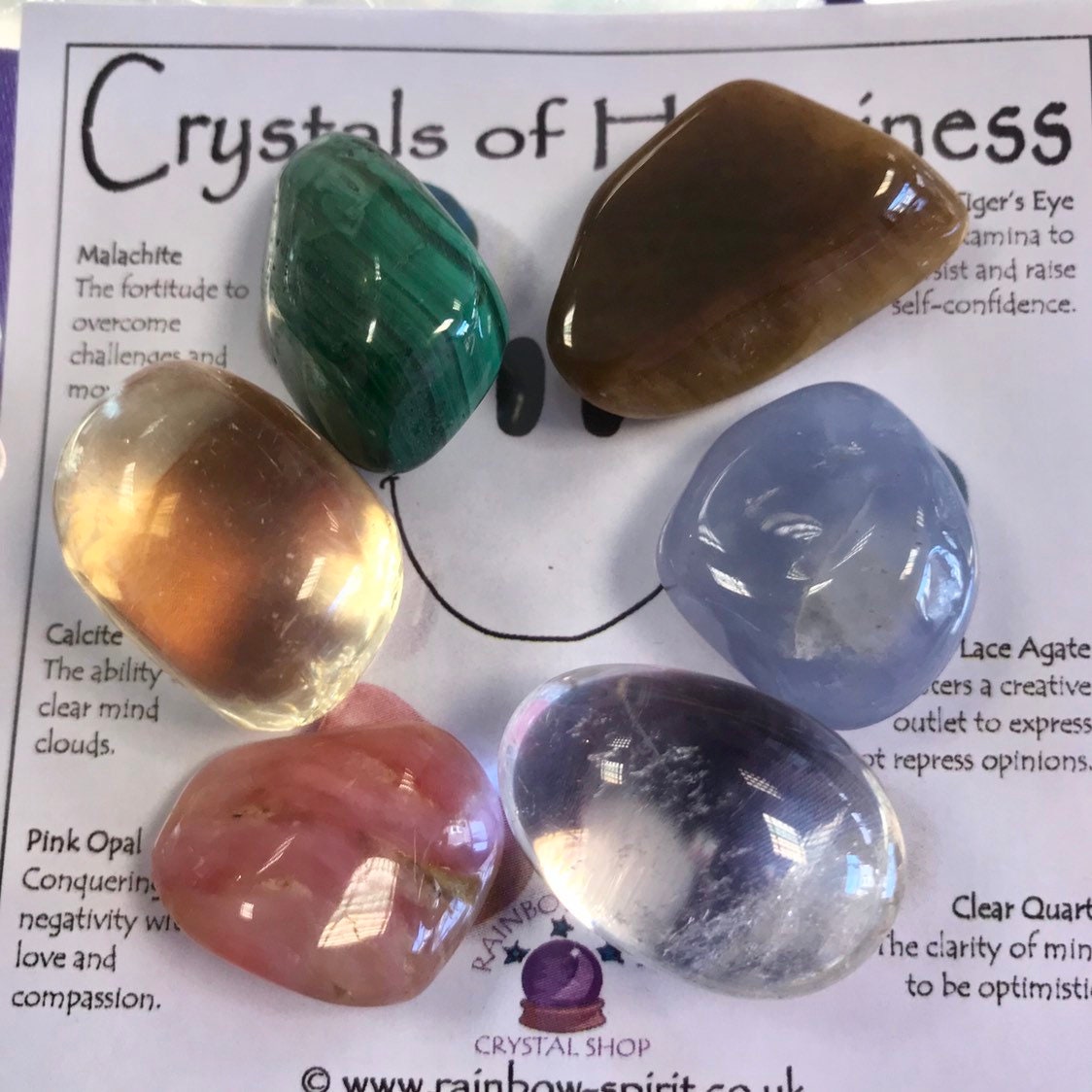 Crystals of Happiness Set