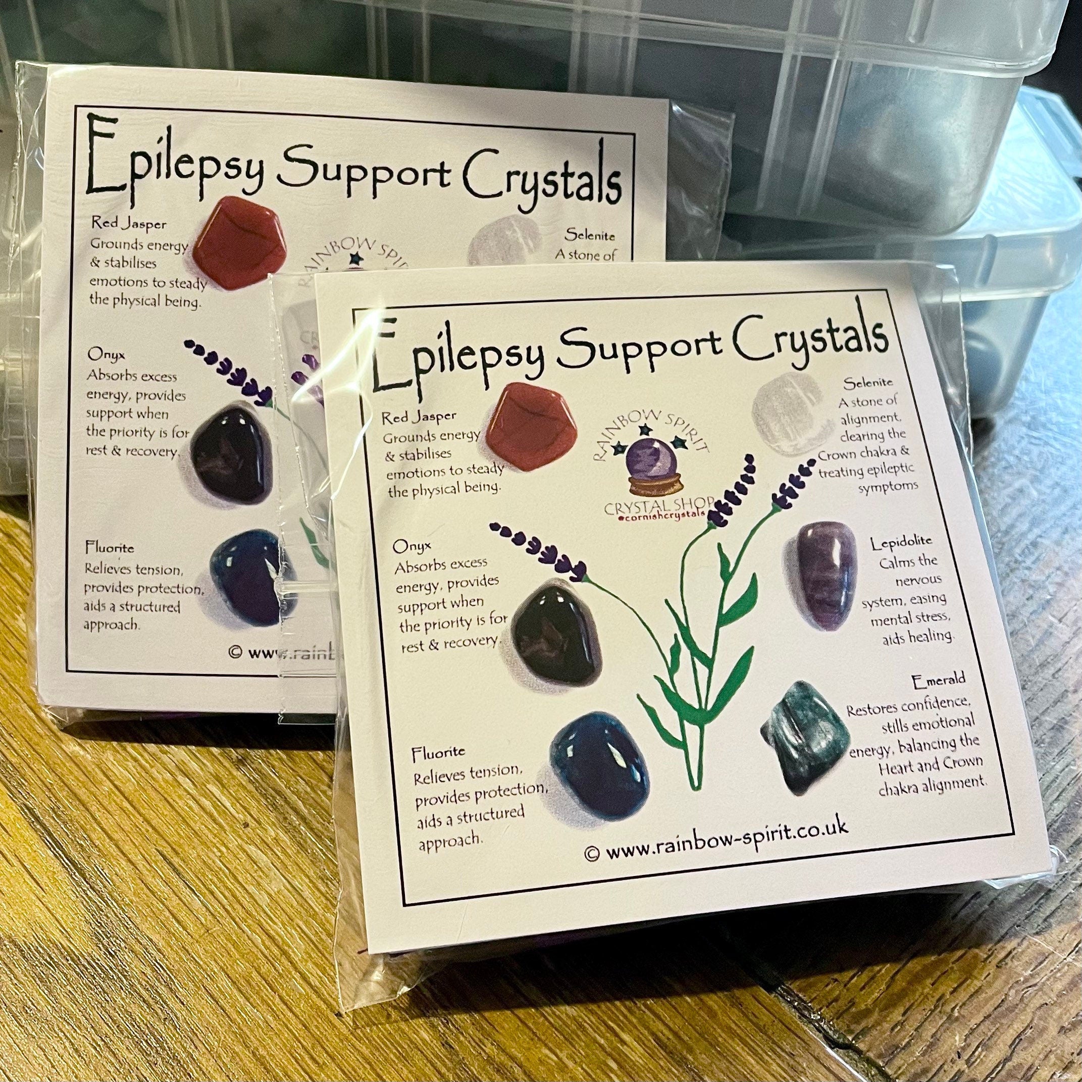 Epilepsy Support Crystal Set