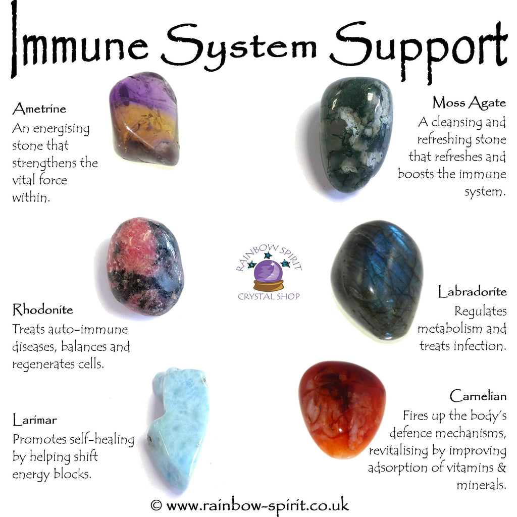 Immune System Support Crystal Set