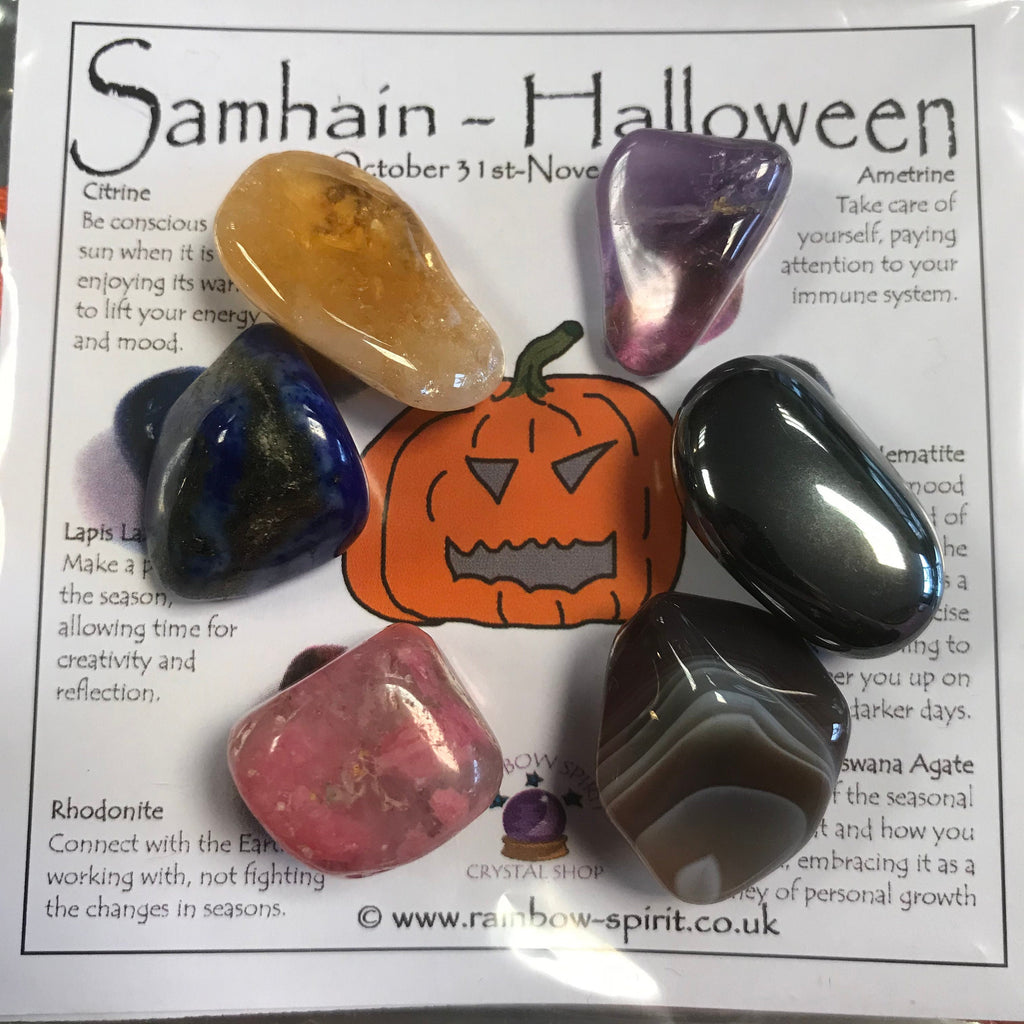 Halloween Samhain Crystal Set