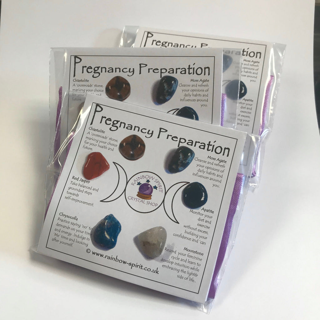 Pregnancy Preparation Crystals Set