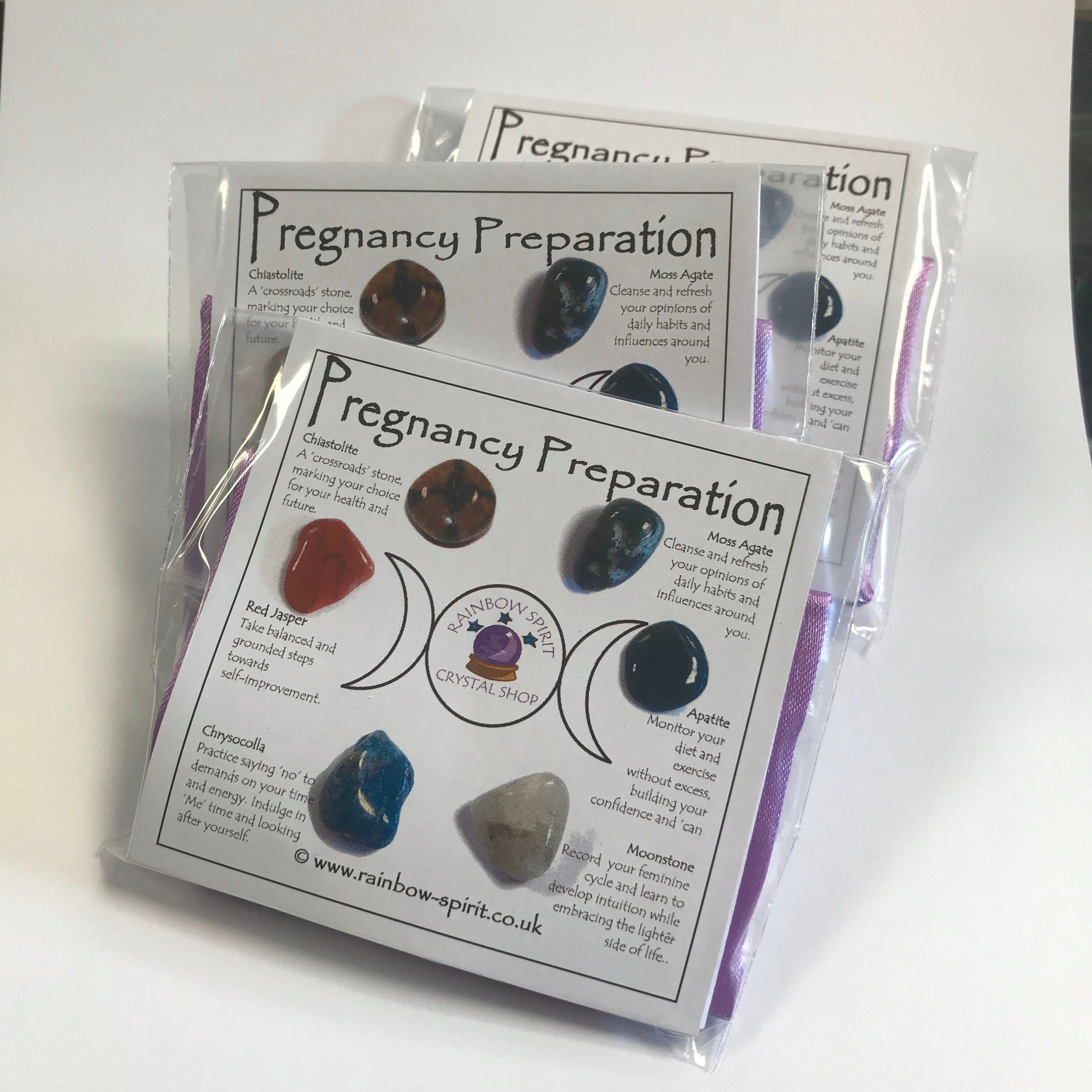 Pregnancy Preparation Crystals Set