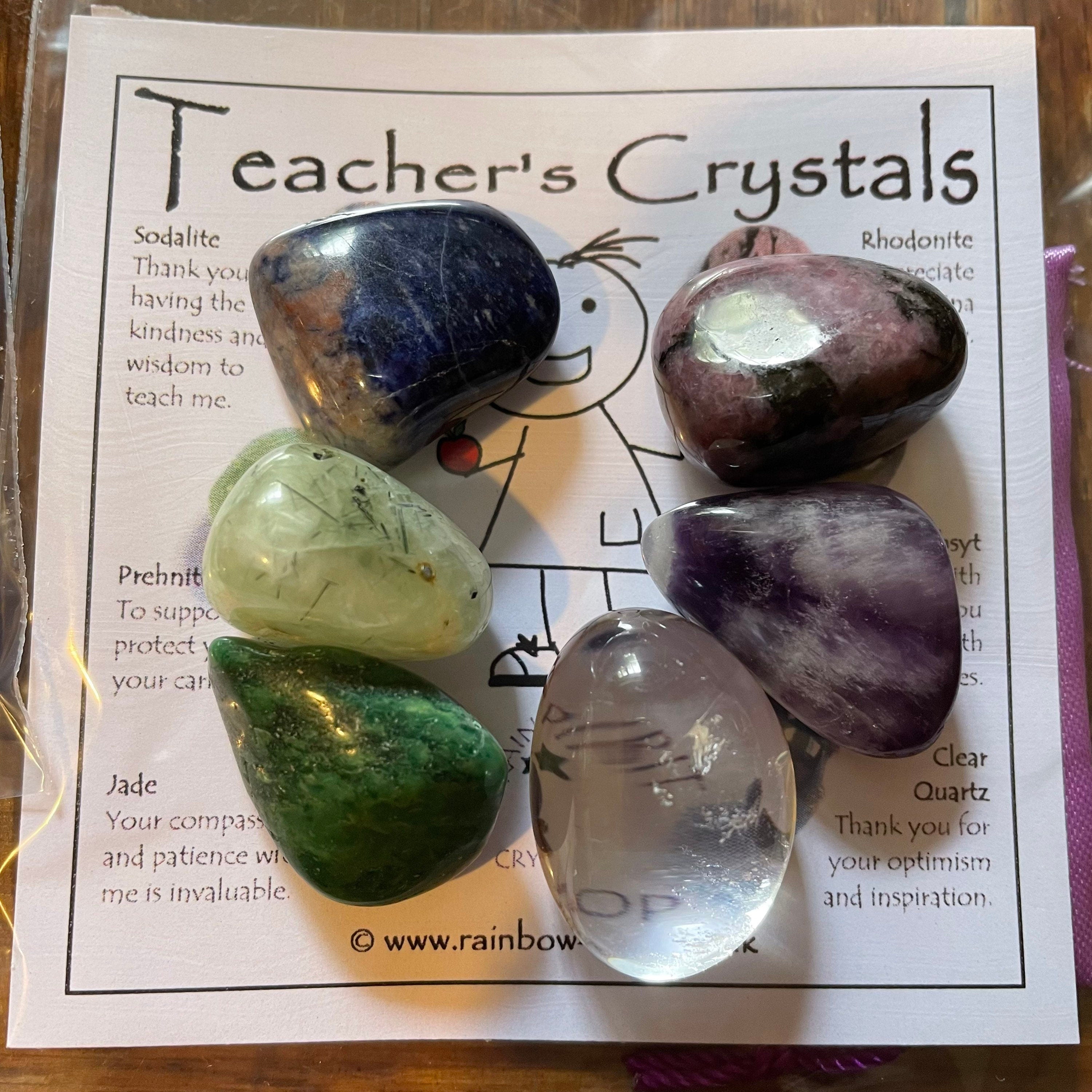 Teacher's Gift Crystal Set