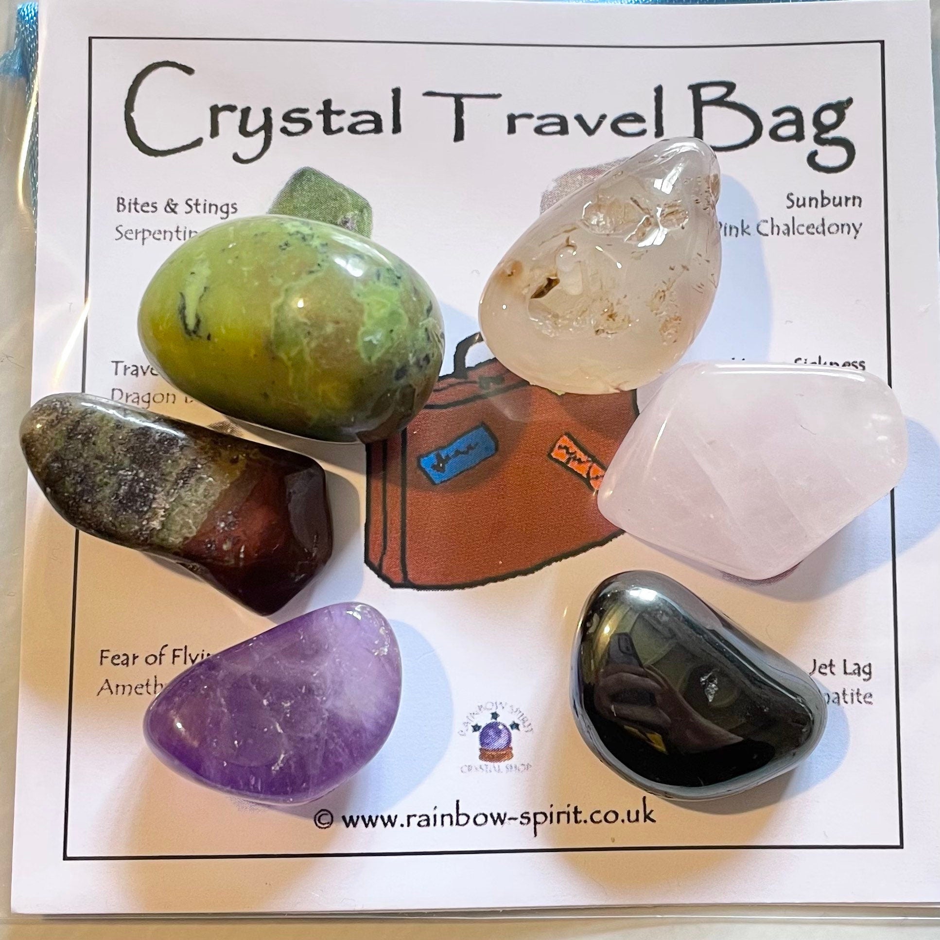 Travel Bag Crystal Set