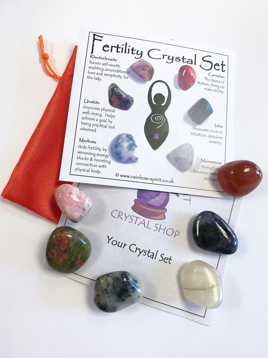 Fertility Support Crystal Set