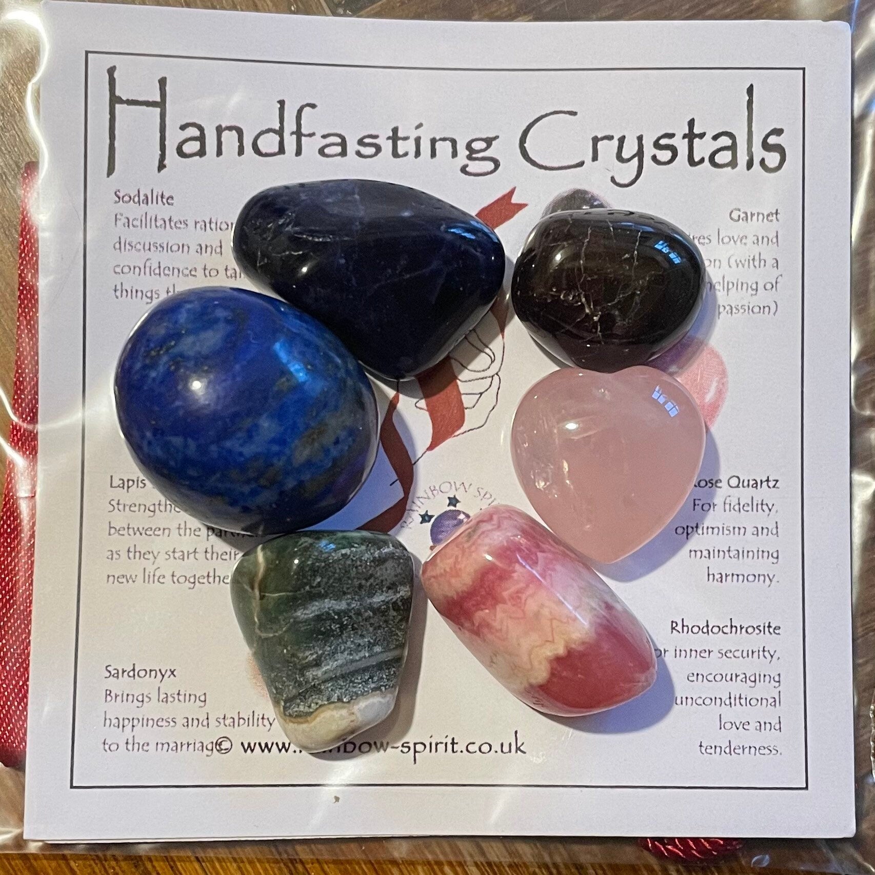 Handfasting Crystal Set