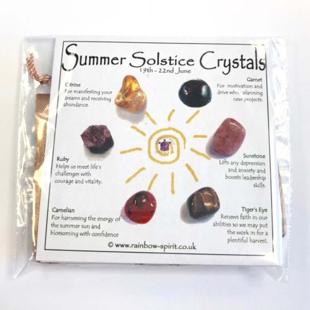 Summer Solstice Litha Crystal Set