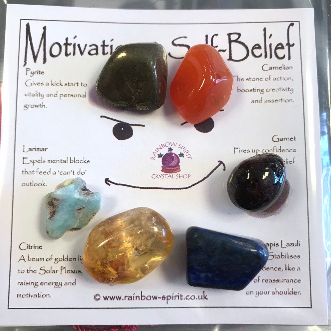 Motivation & Self Belief Crystals