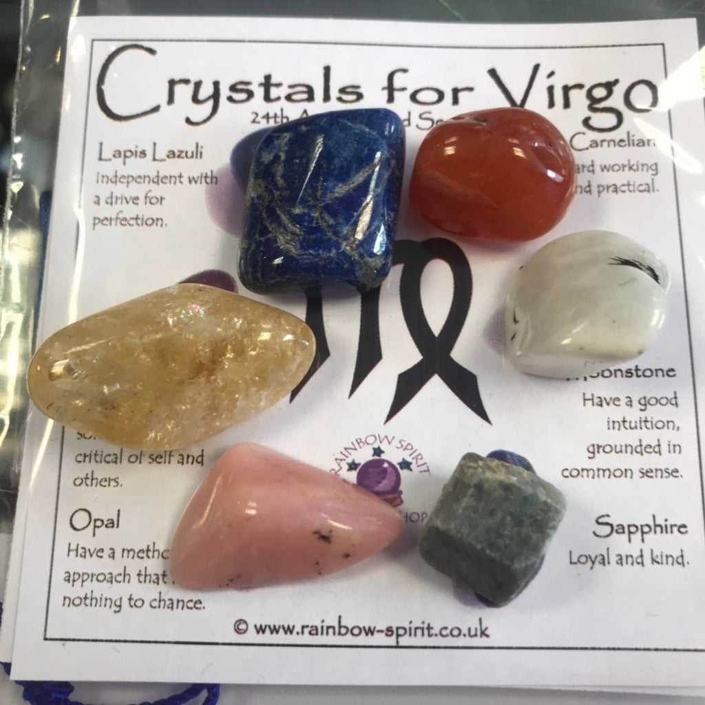 Virgo Birthstones Crystal Set