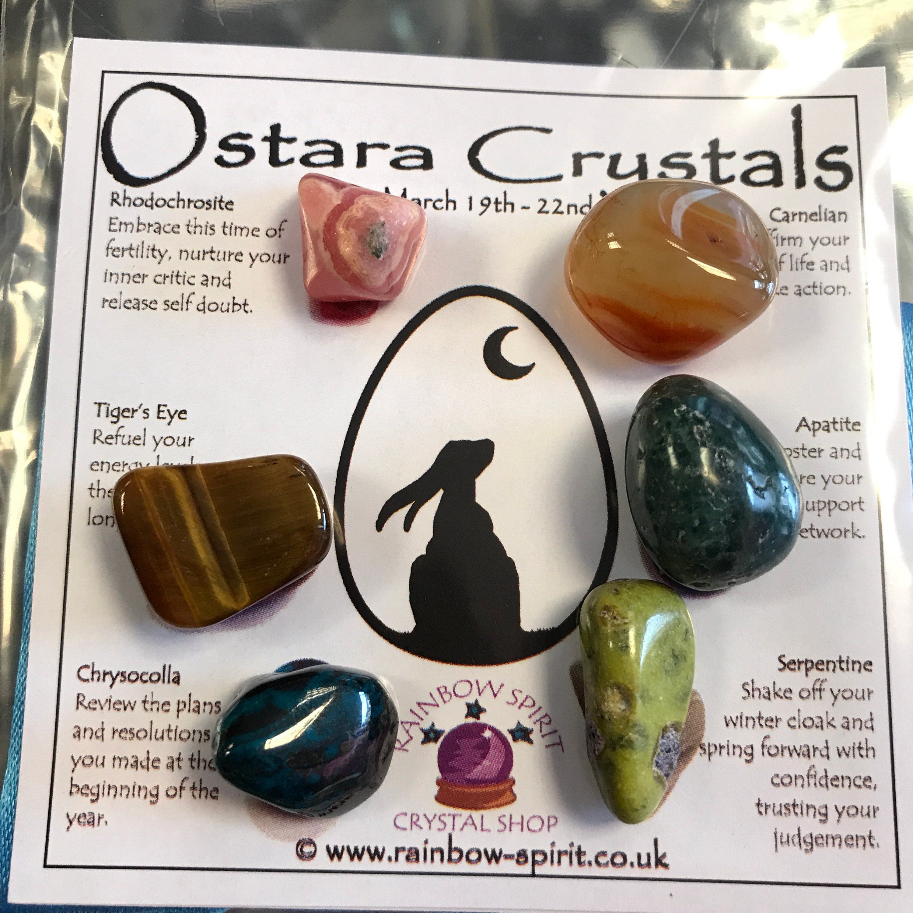 Spring Equinox Ostara Crystal Set