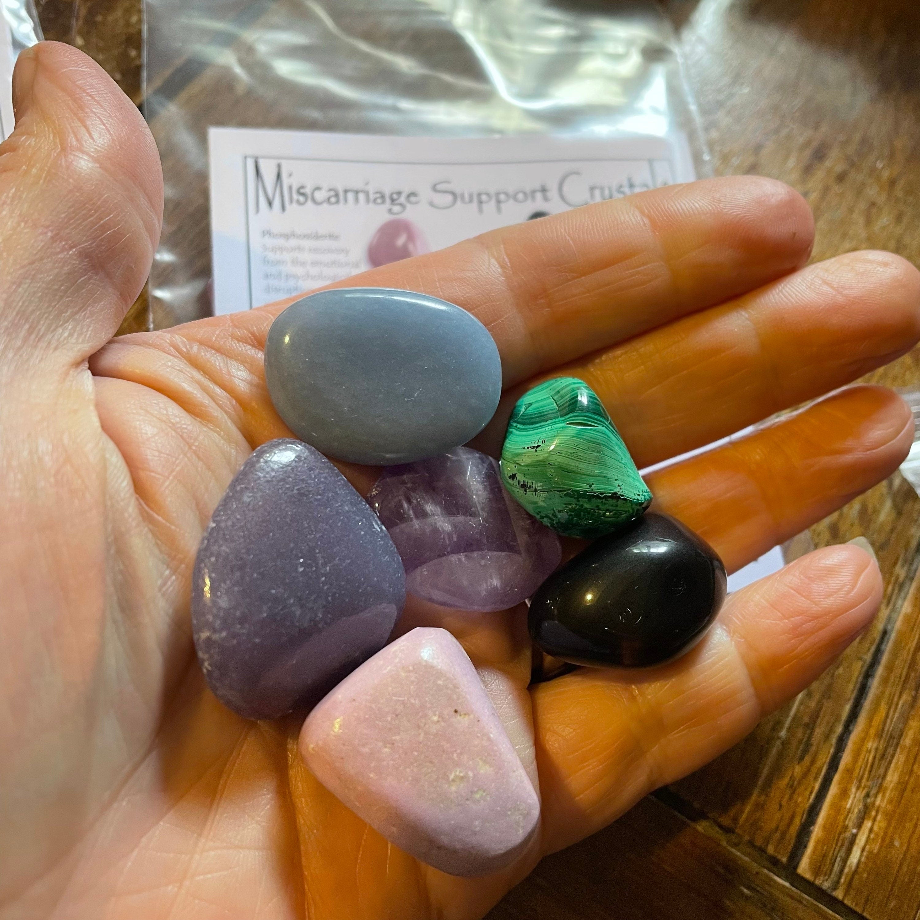 Miscarriage Support Crystal Set
