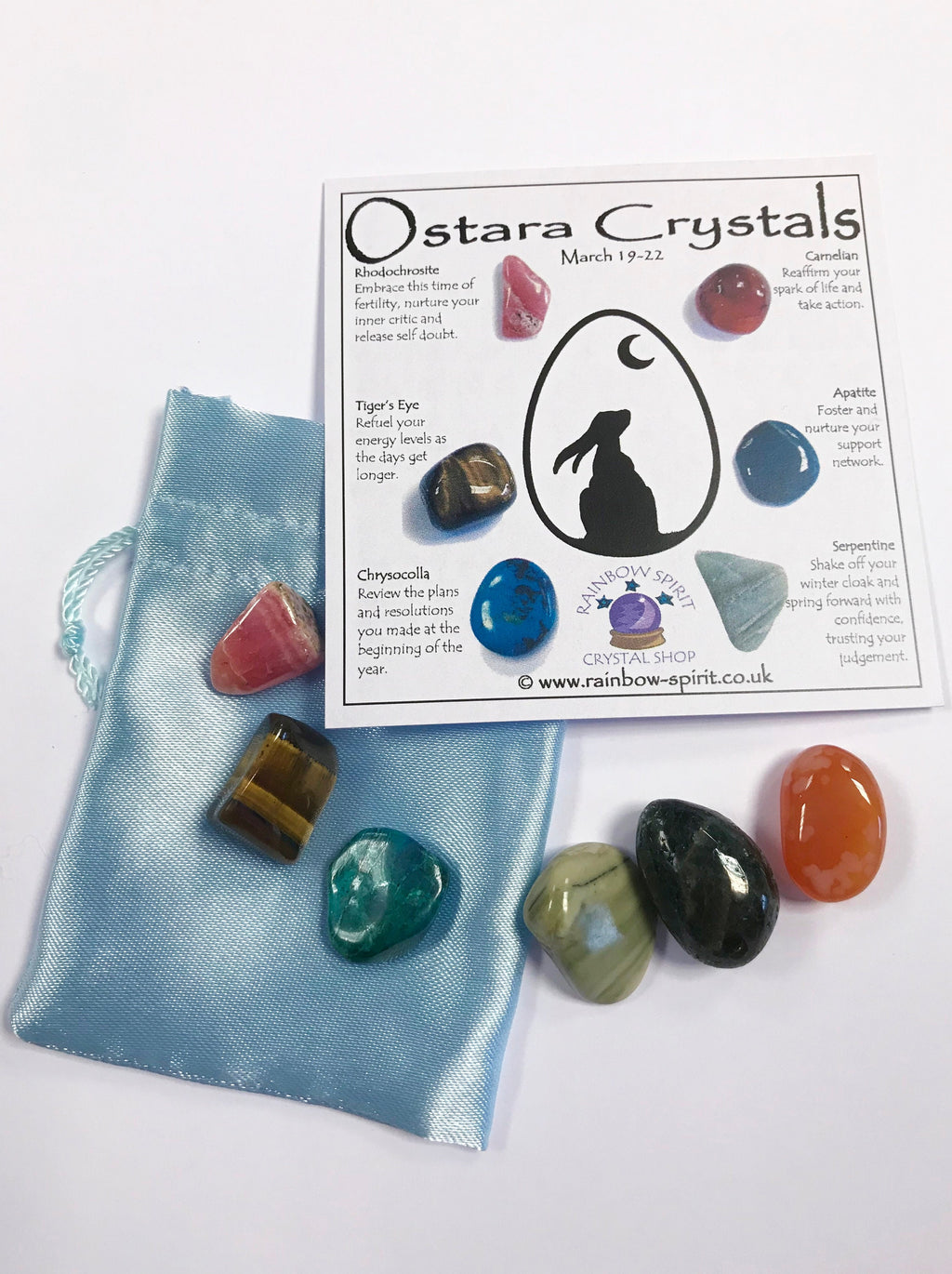 Spring Equinox Ostara Crystal Set