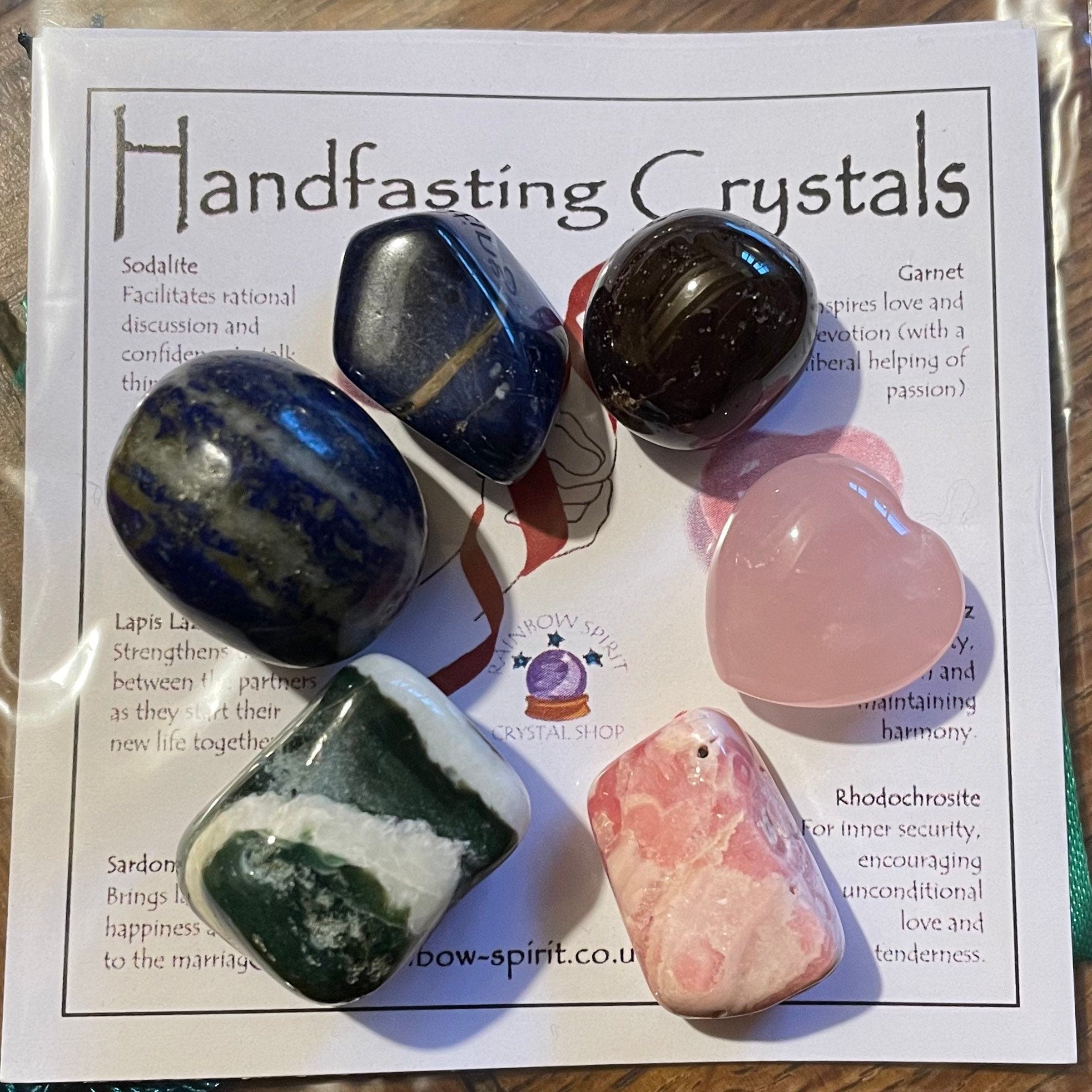 Handfasting Crystal Set