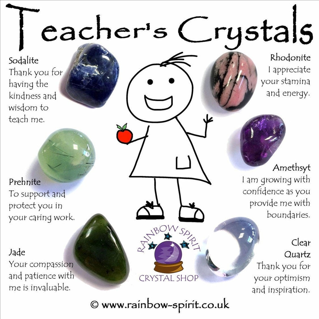 Teacher's Gift Crystal Set