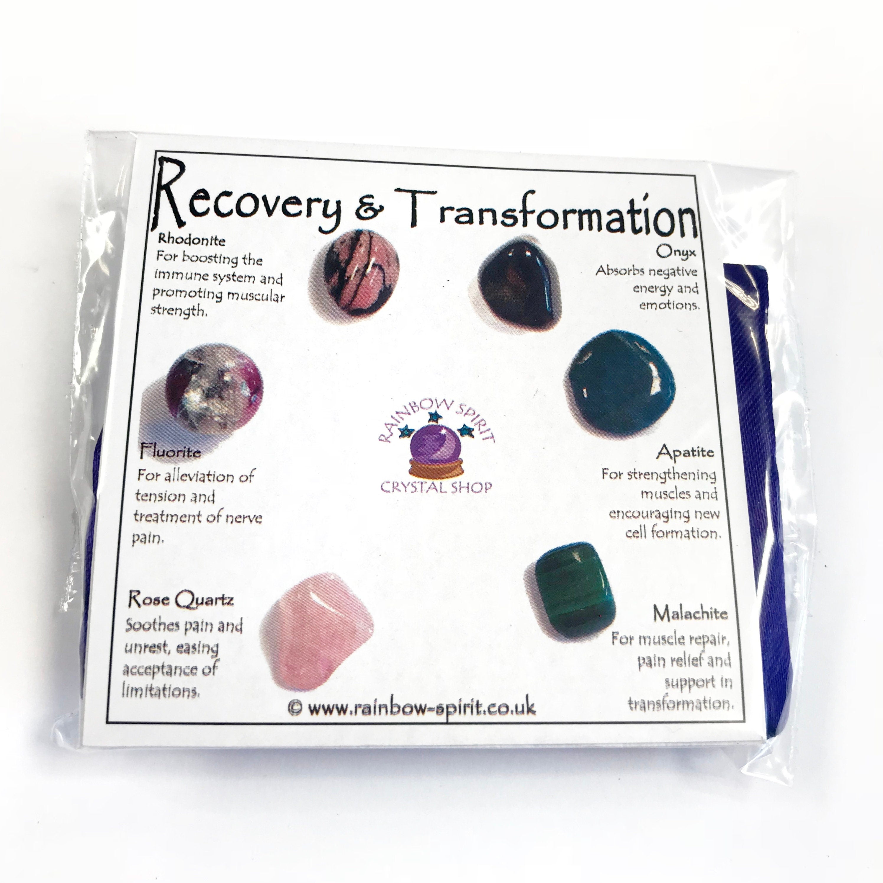 Recovery & Transformation Crystal Set