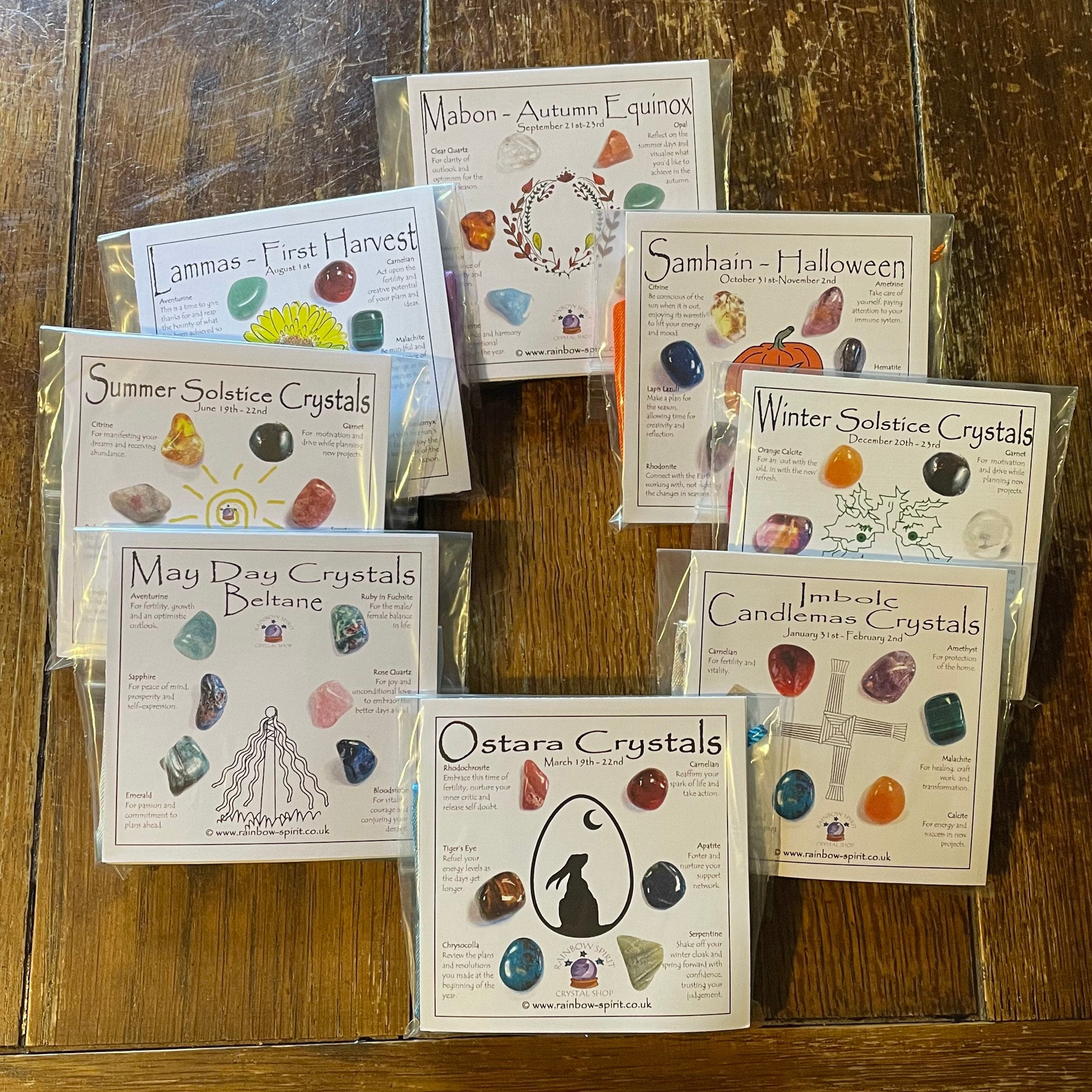 May Day Beltane Crystal Set