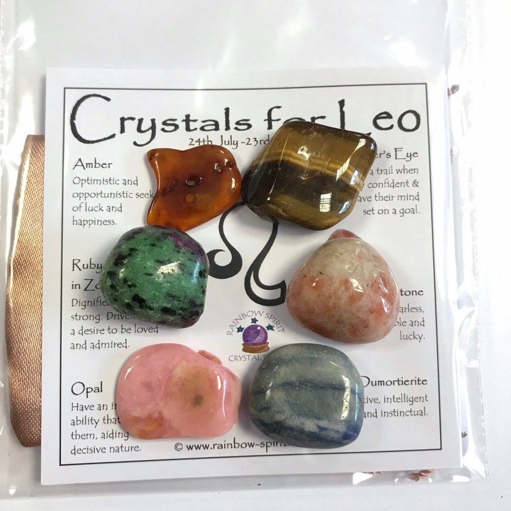Leo Birthstones Crystal Set