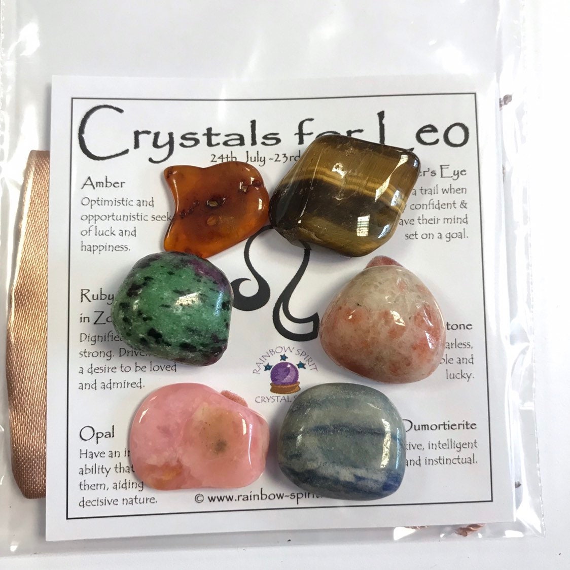 Leo Birthstones Crystal Set