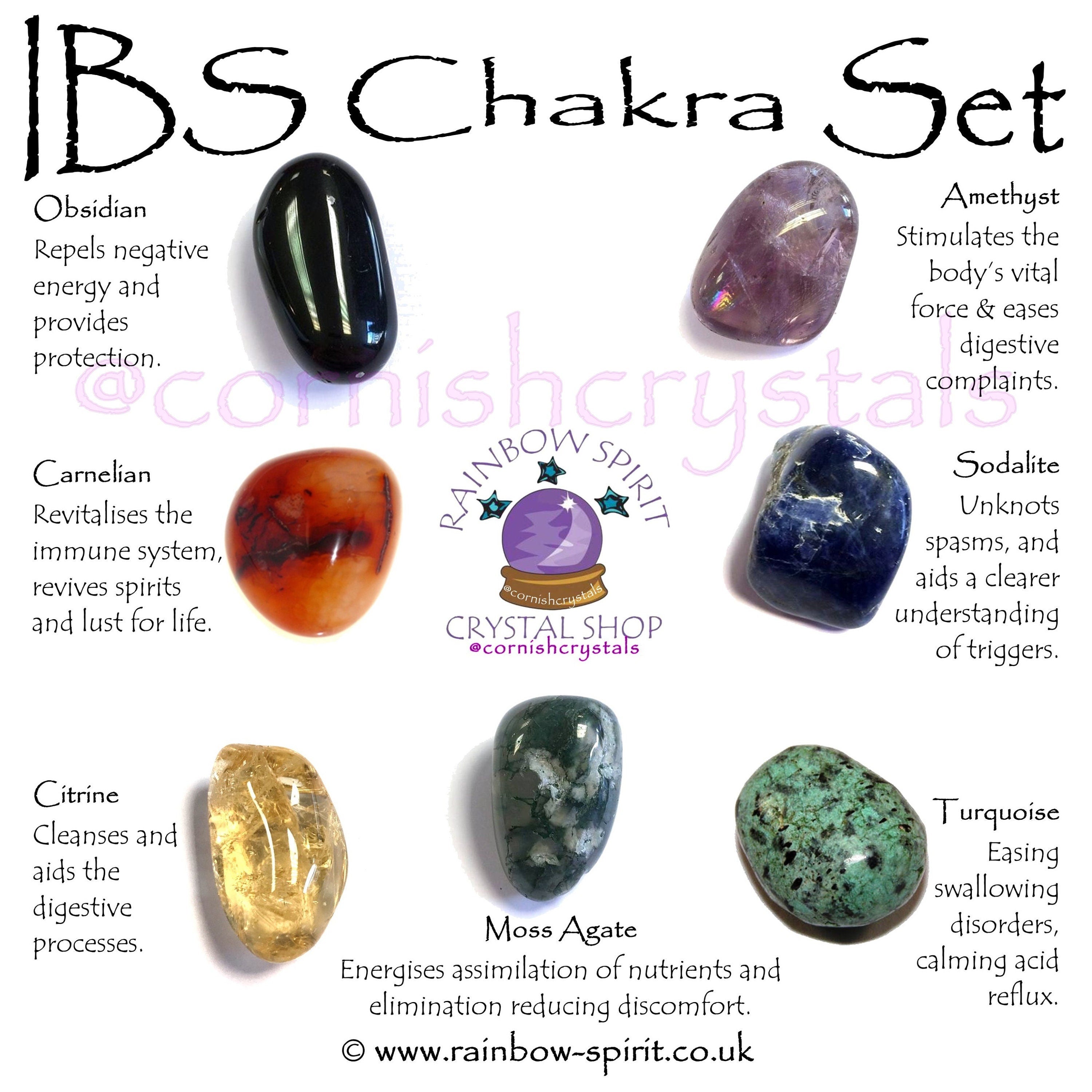 IBS Support Crystal Set