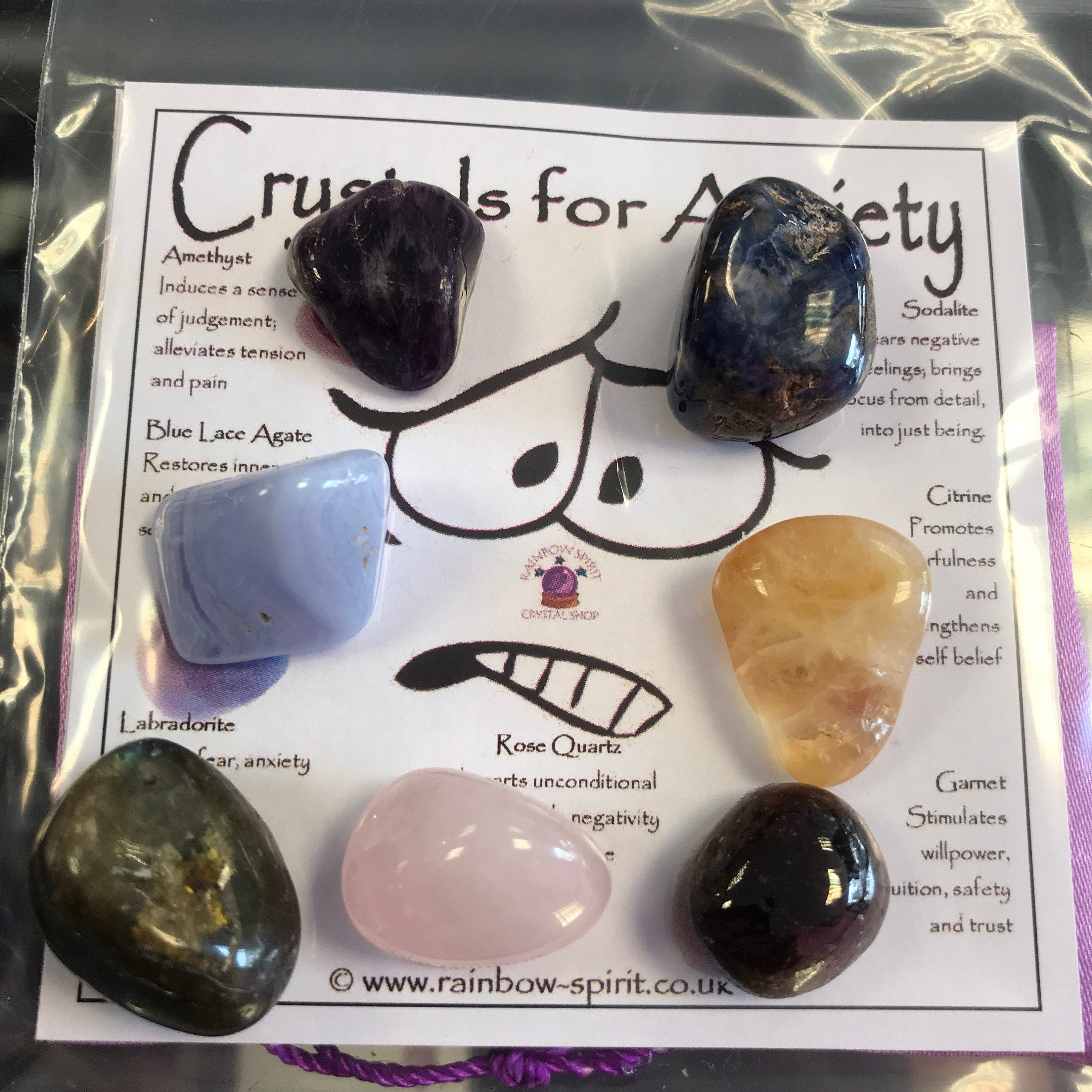 Crystal Set for Anxiety Support