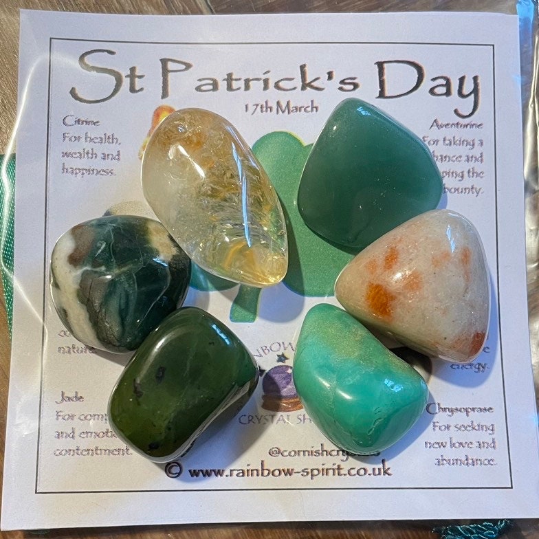 St Patrick's Day Crystal Set