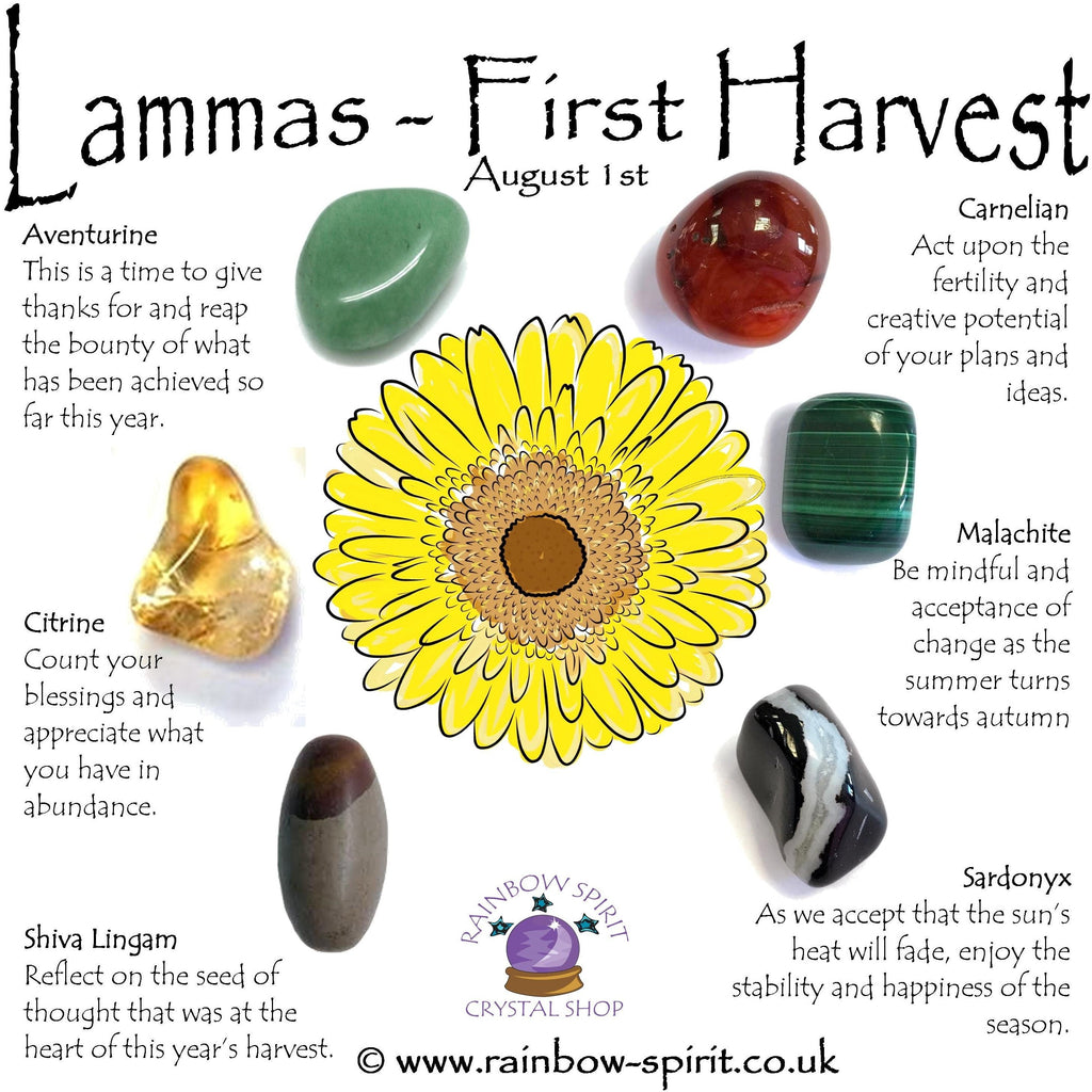 Lammas Lughnasadh Crystal Set