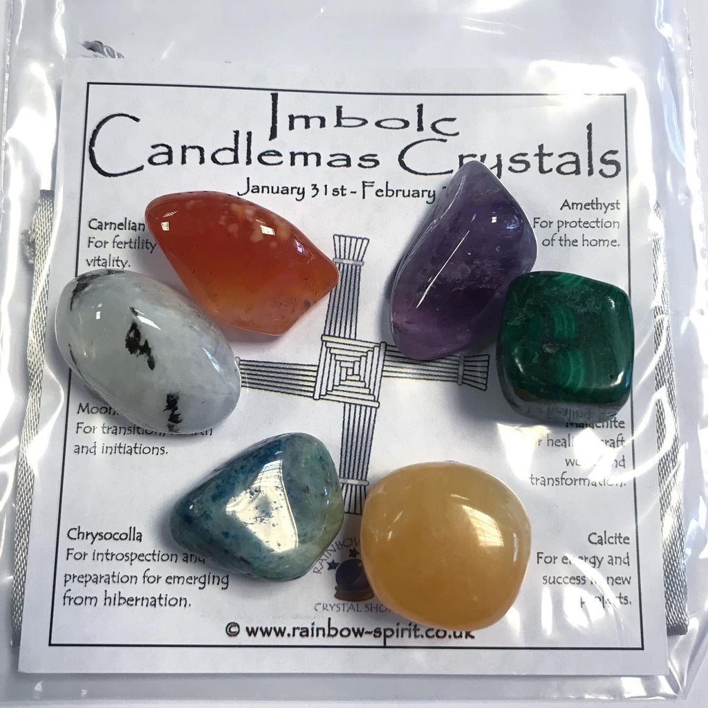 Imbolc Candlemas Crystal Set