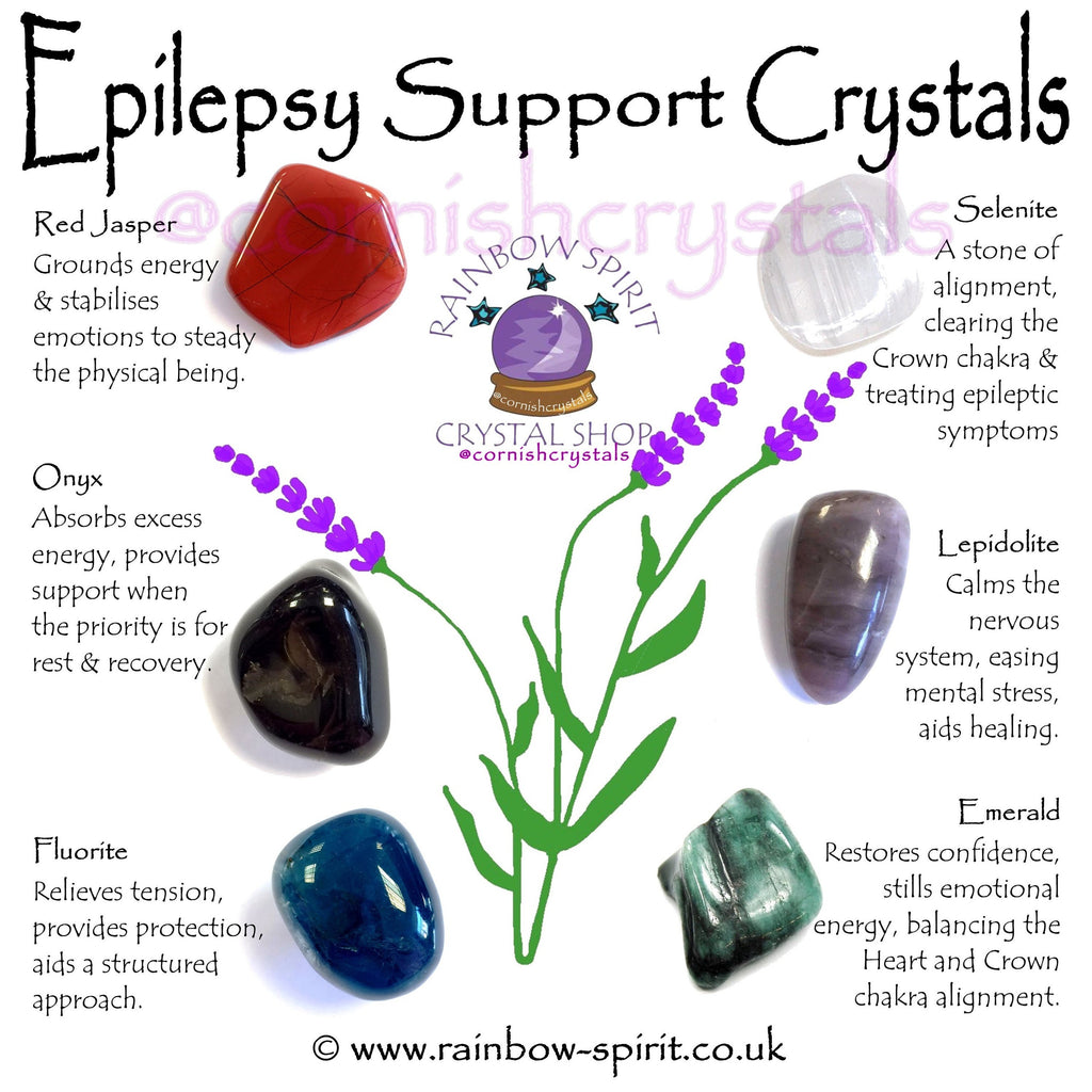 Epilepsy Support Crystal Set