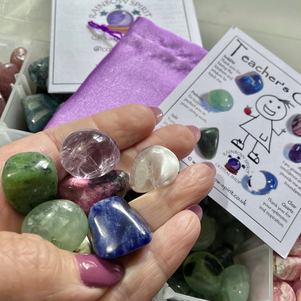 Teacher's Gift Crystal Set