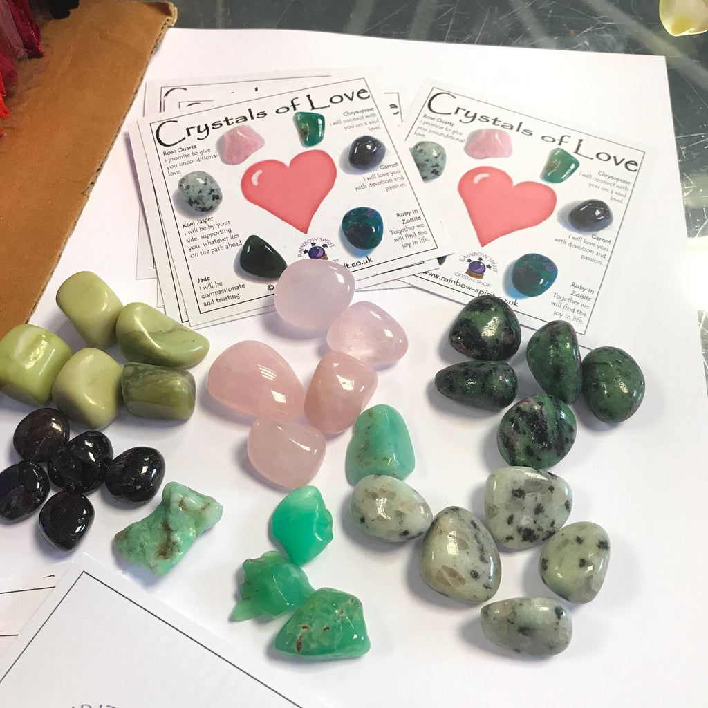 Crystals of Love Set - Anniversary / Valentines