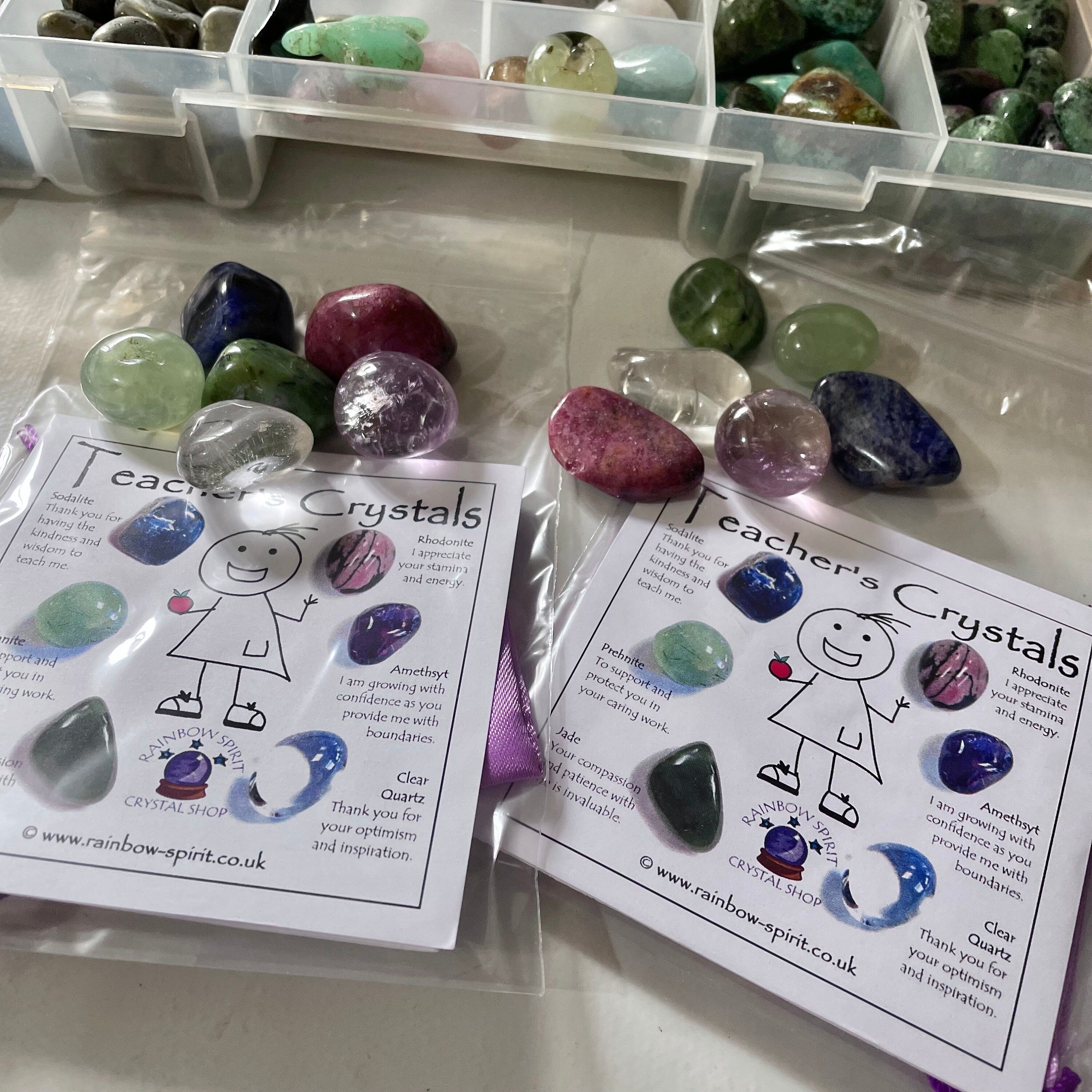 Teacher's Gift Crystal Set