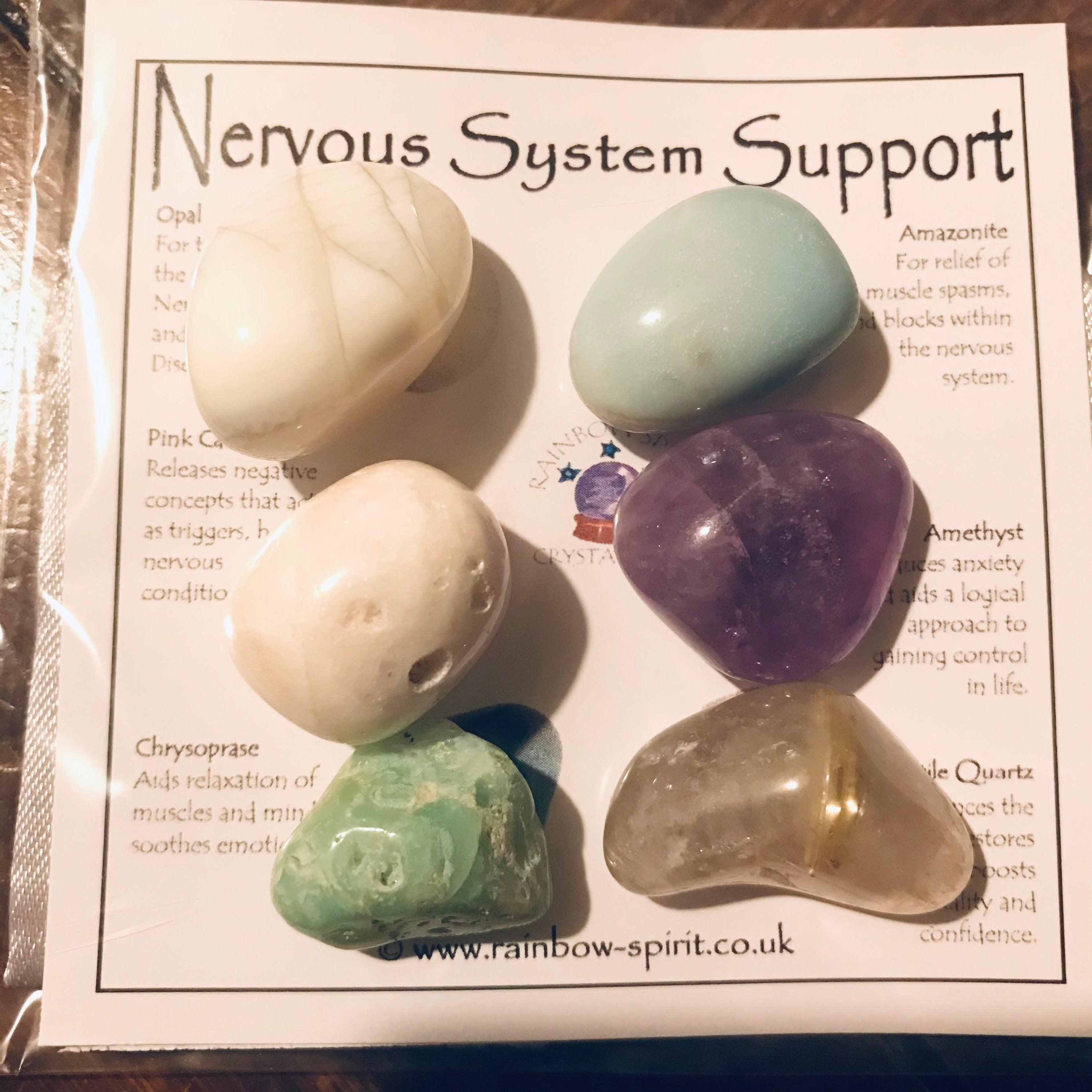 Nervous System Support Crystal Set