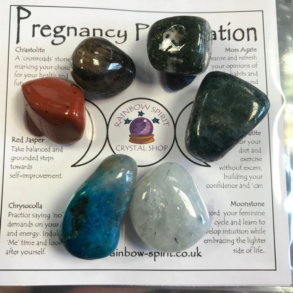 Pregnancy Preparation Crystals Set