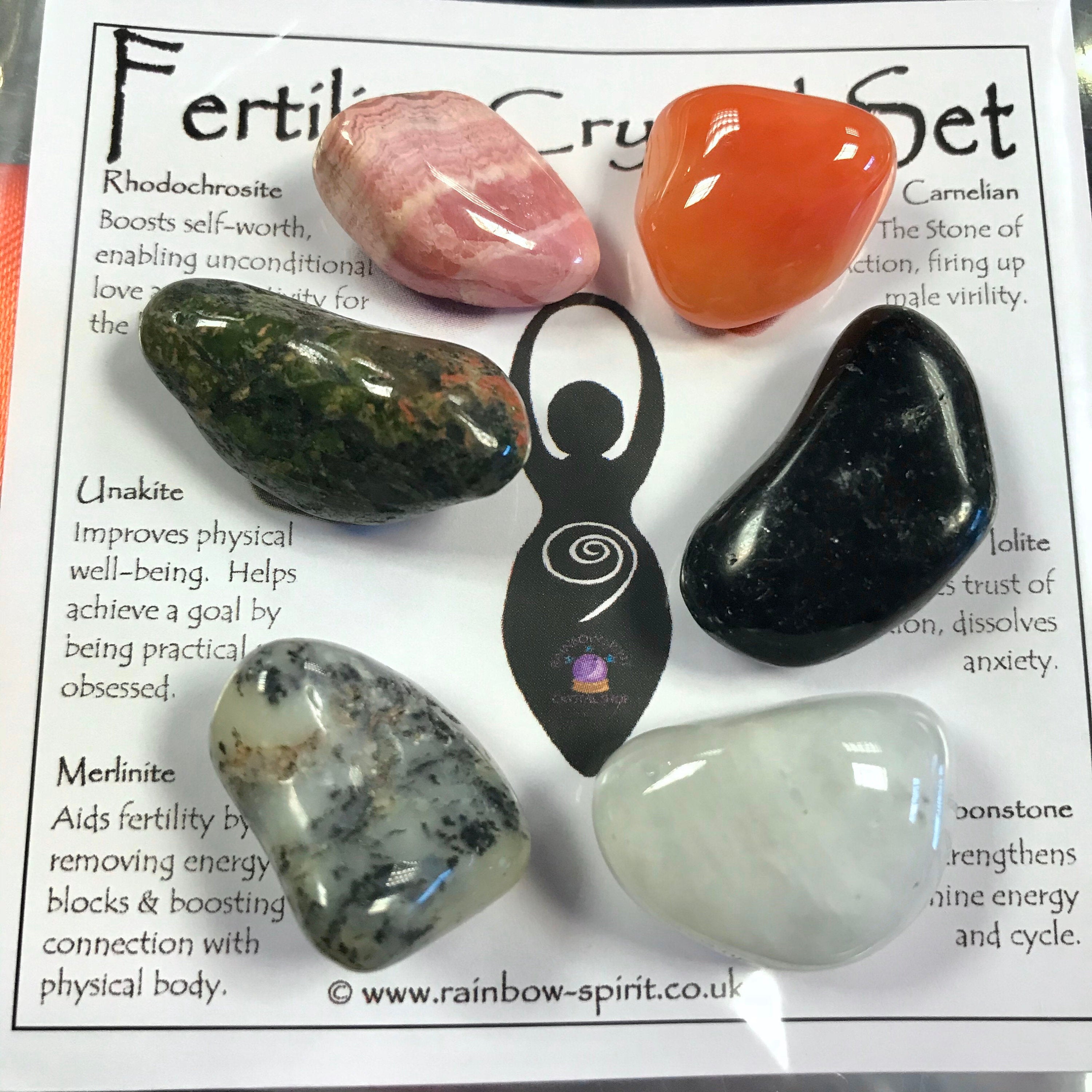 Fertility Support Crystal Set