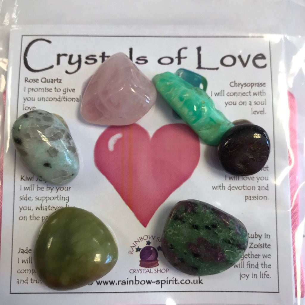 Crystals of Love Set - Anniversary / Valentines