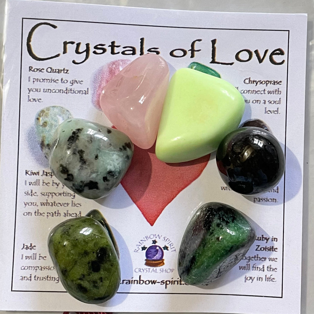 Crystals of Love Set - Anniversary / Valentines