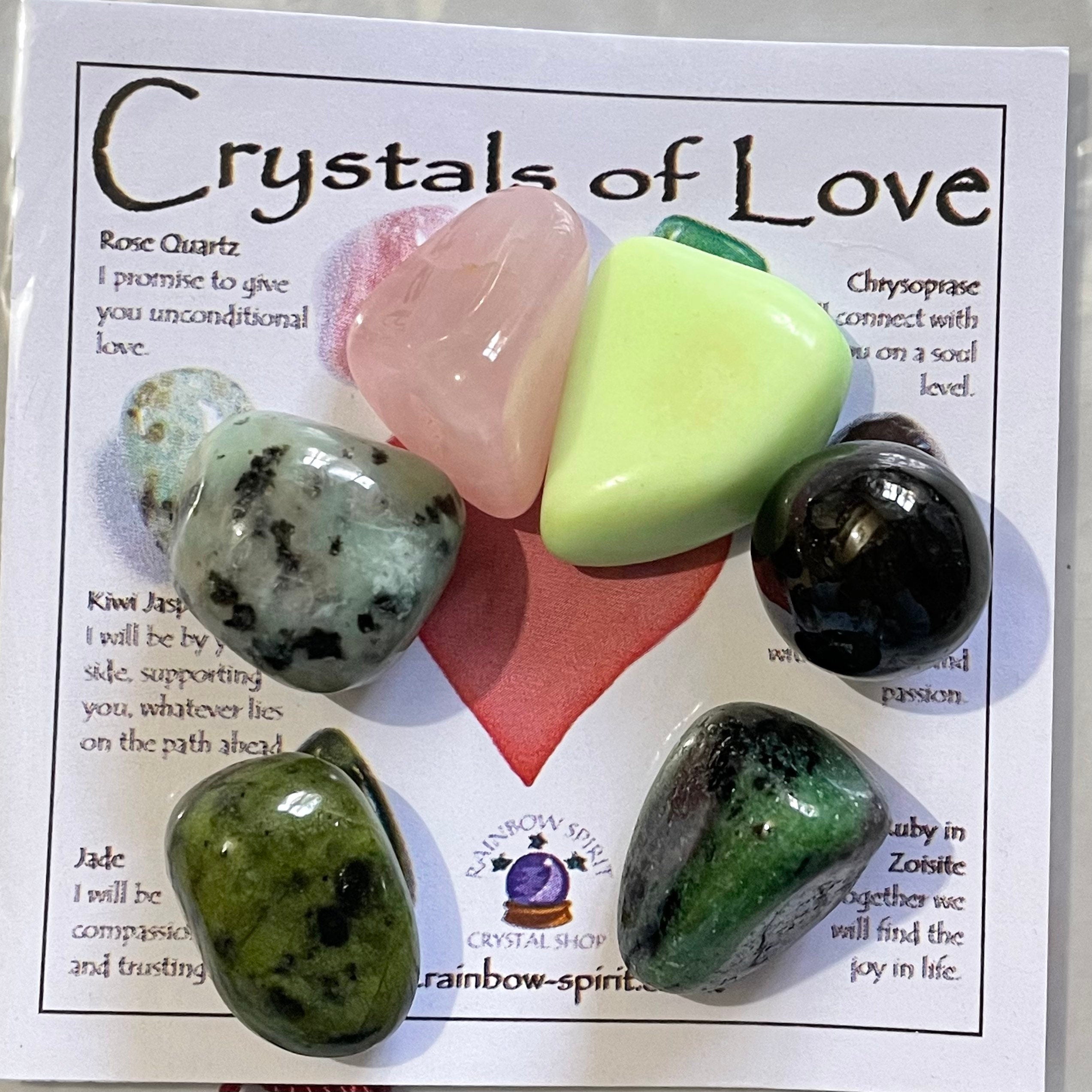 Crystals of Love Set - Anniversary / Valentines