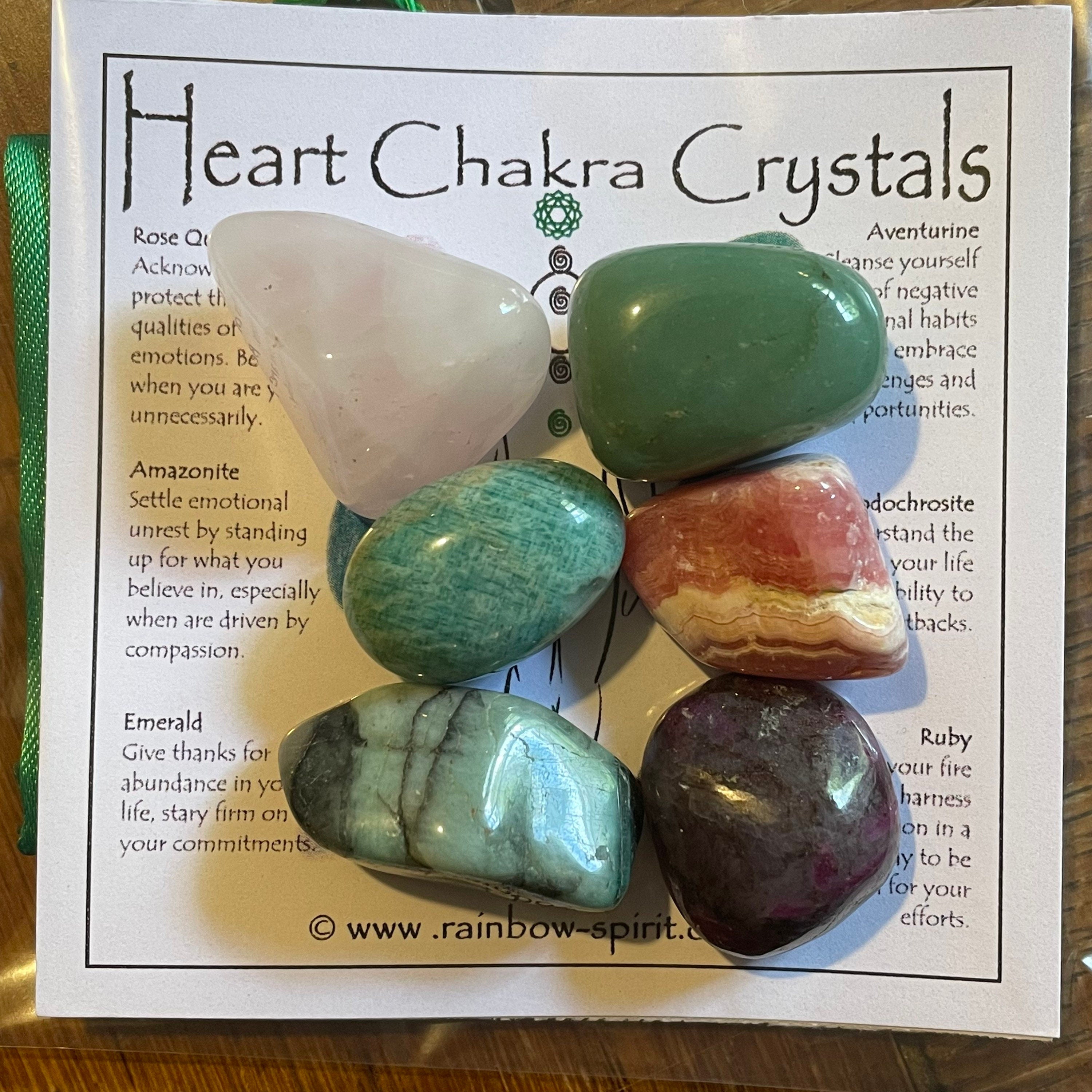 Heart Chakra Crystal Set