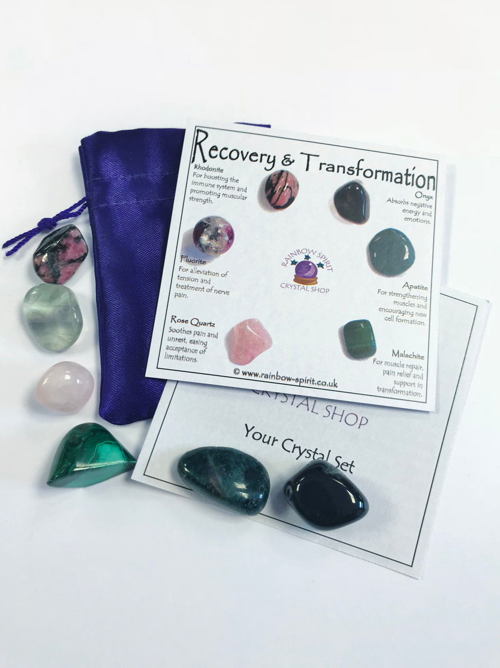 Recovery & Transformation Crystal Set