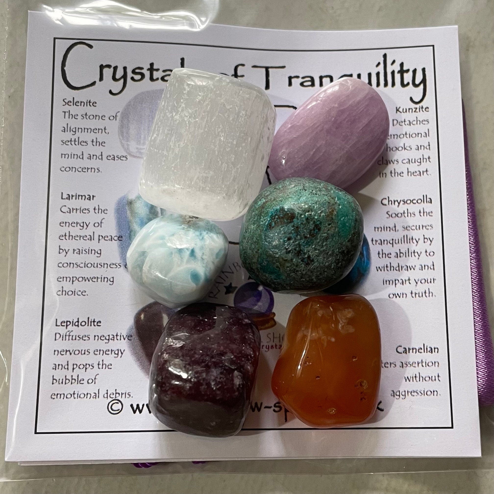 Crystals of Tranquility Set
