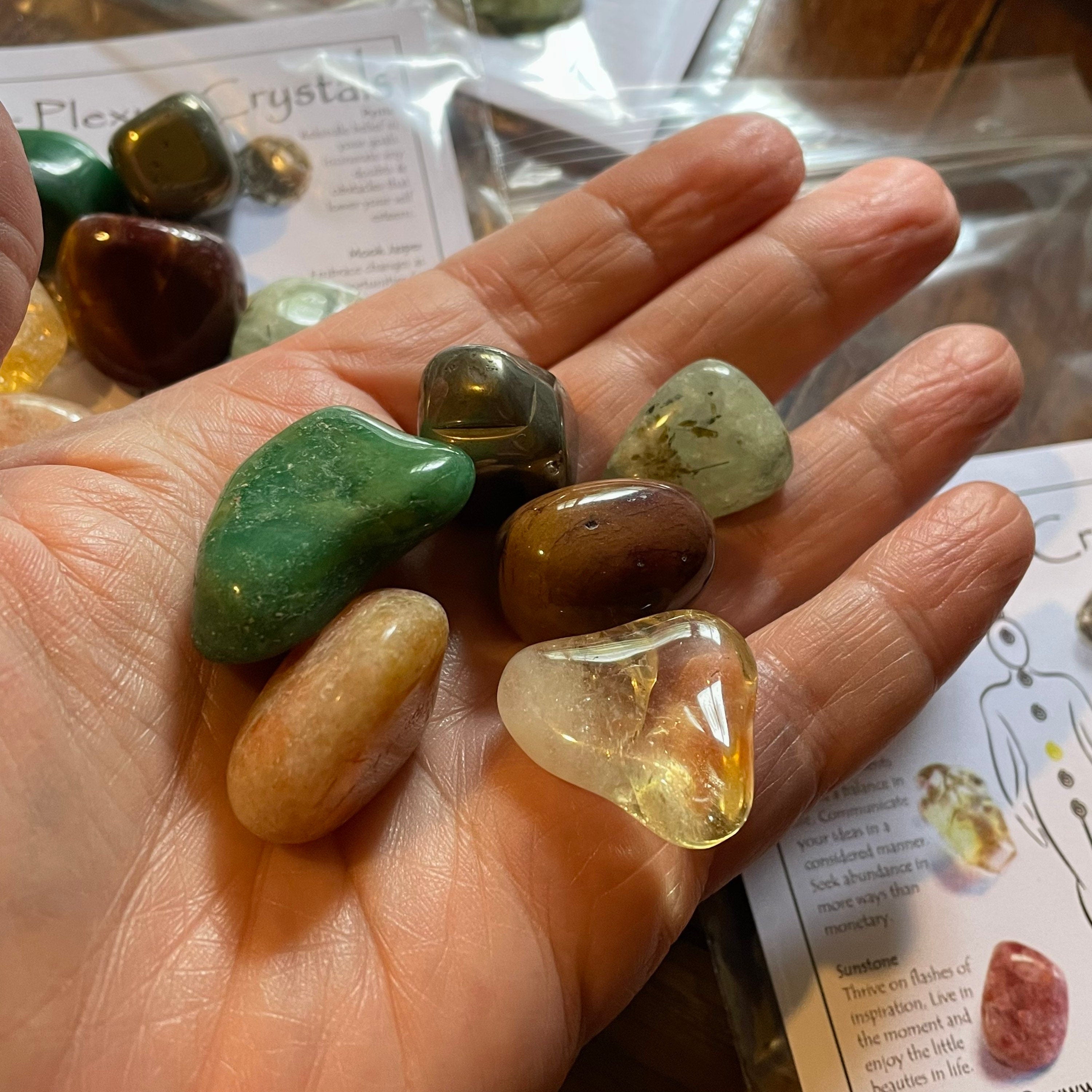 Solar Plexus Chakra Crystal Set