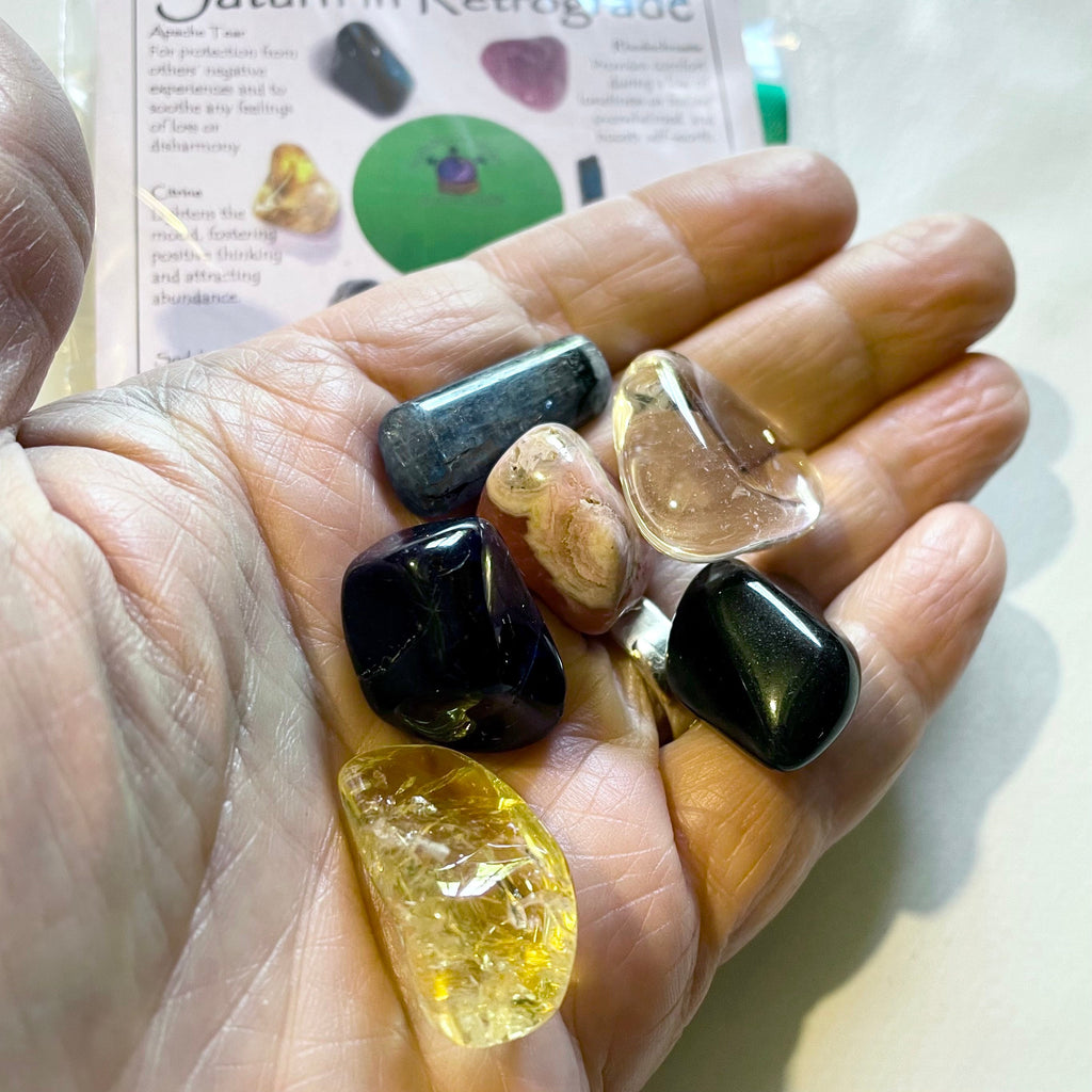 Saturn in Retrograde Crystal Set