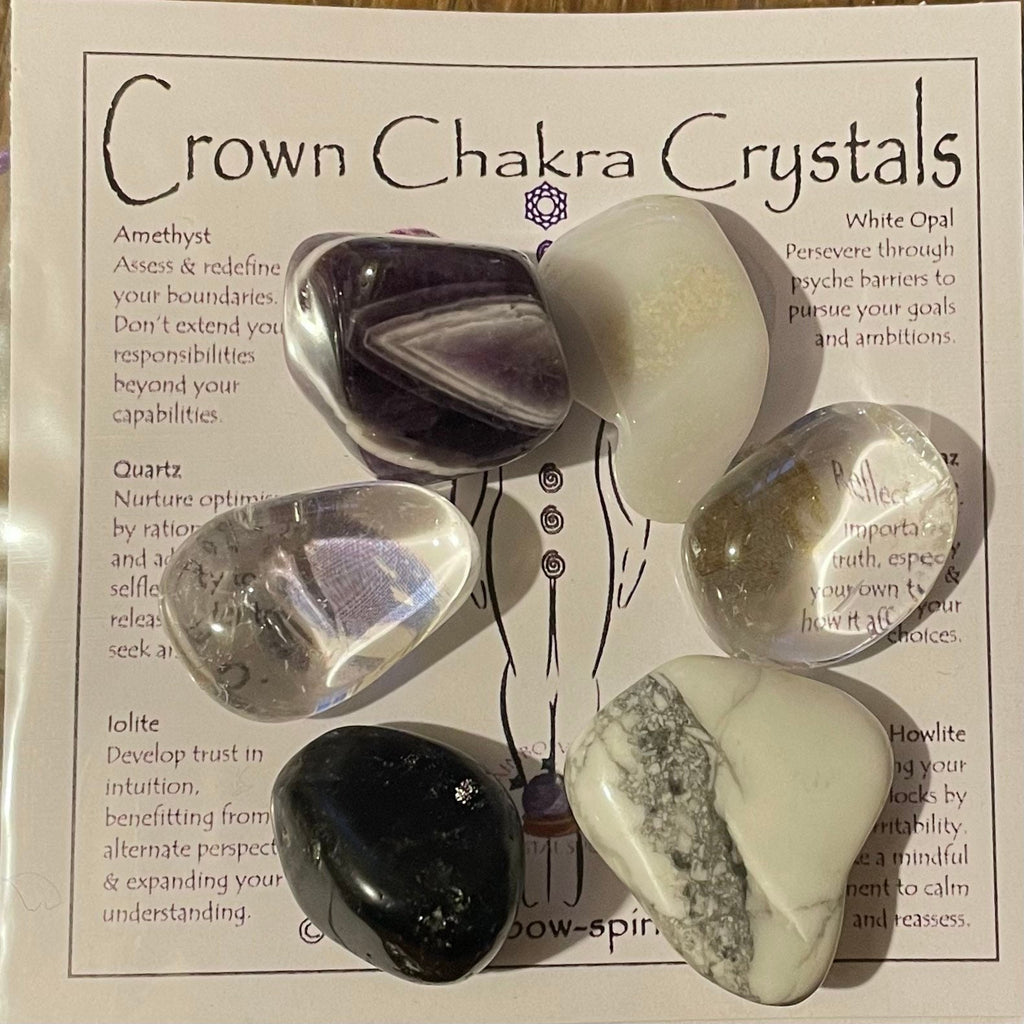 Crown Chakra Crystal Set