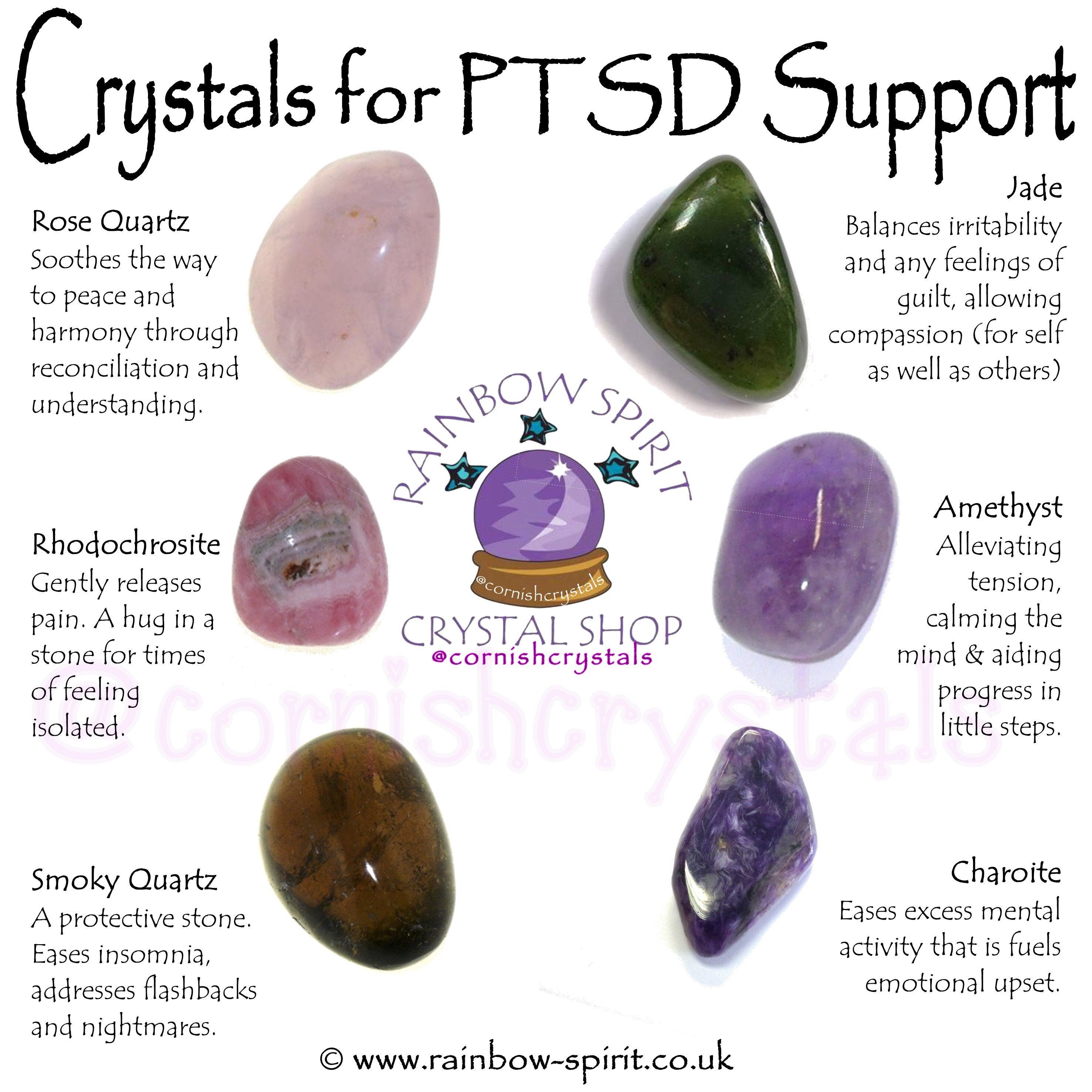 PTSD Support Crystal Set