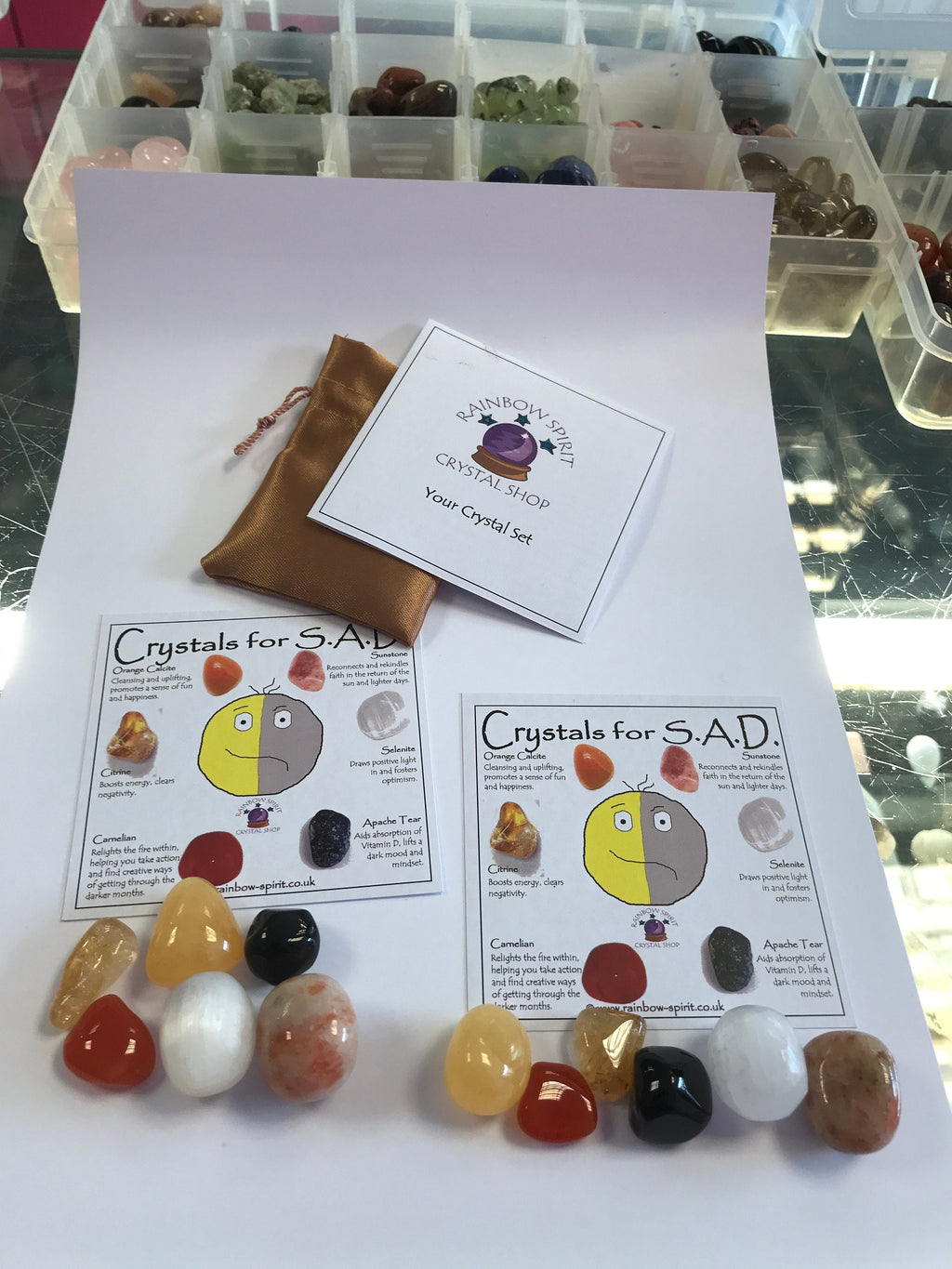 Crystal Set for Seasonal Affective Disorder SAD