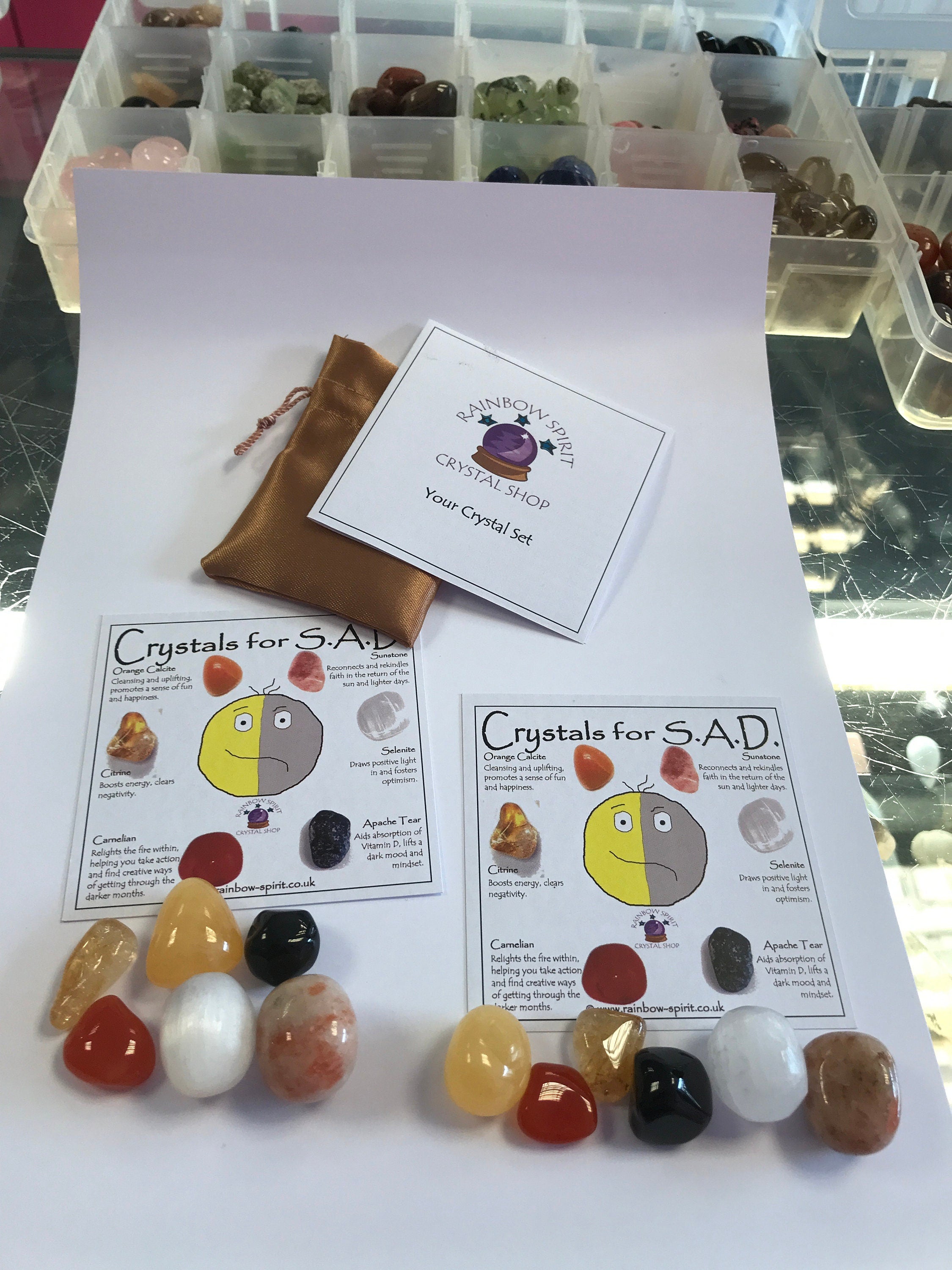 Crystal Set for Seasonal Affective Disorder SAD